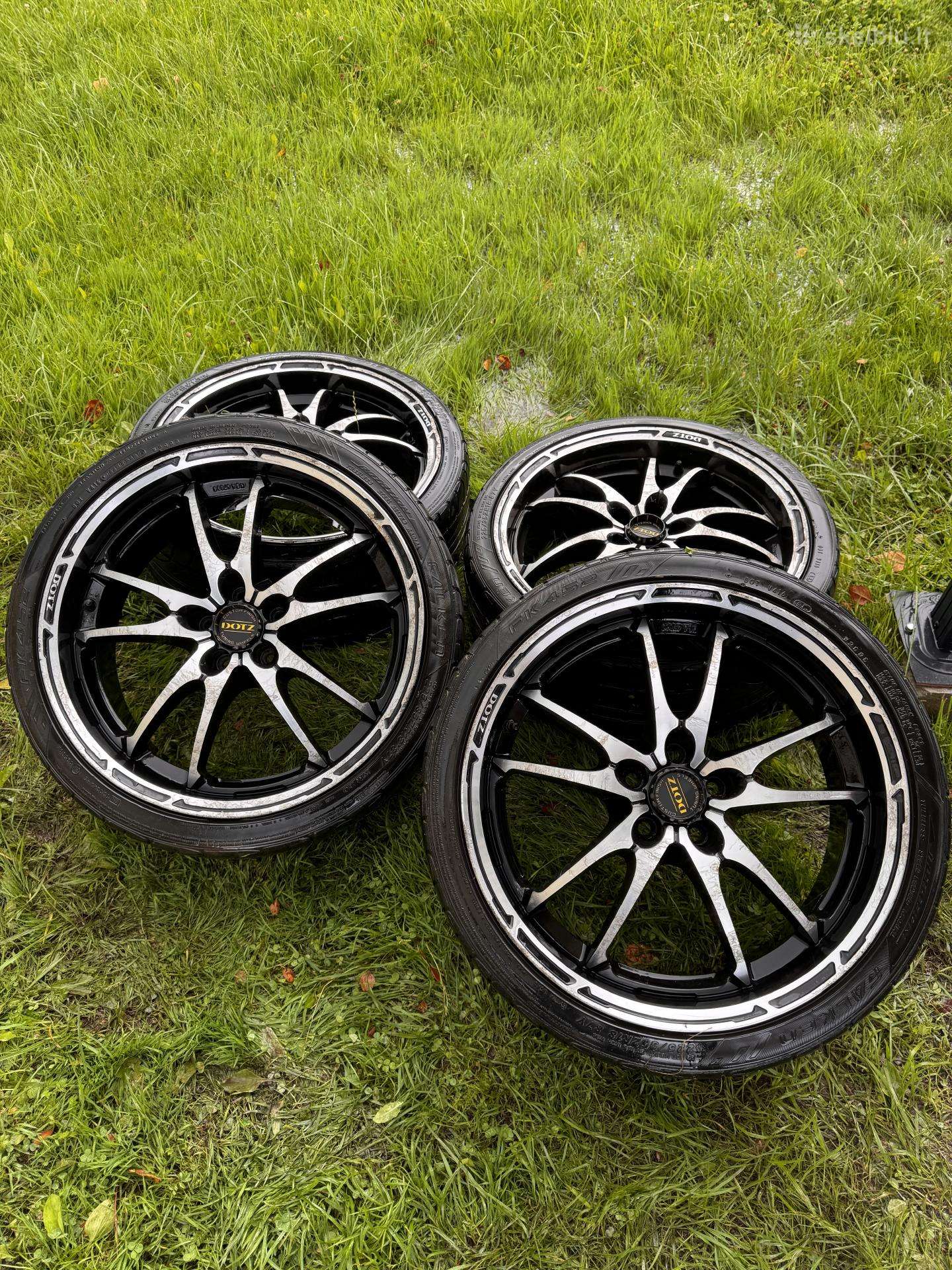 Dotz Tupac ratlankiai, 5x100. Golf 4 audi a3