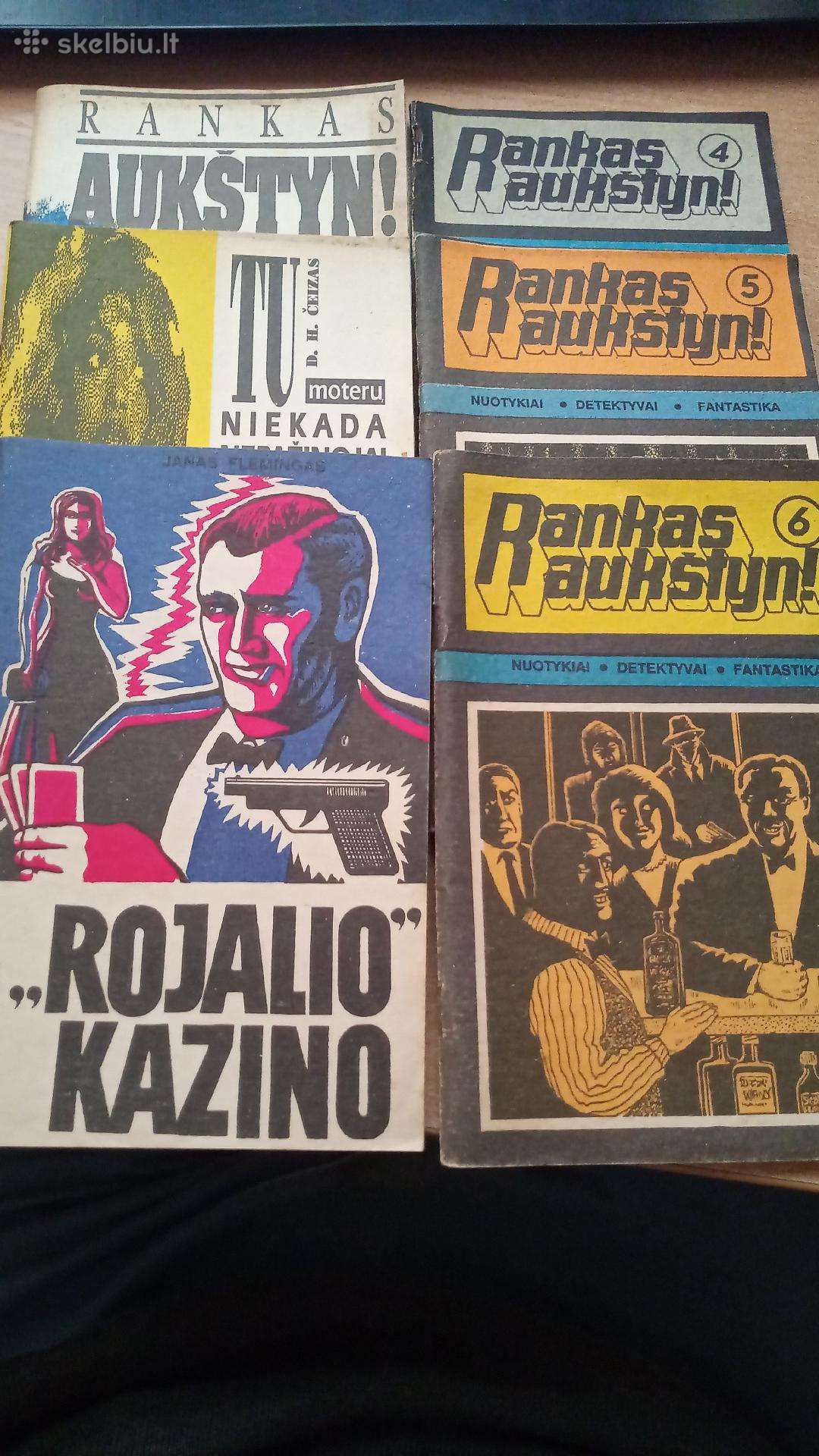 Rankas aukštyn ! 6 knygos