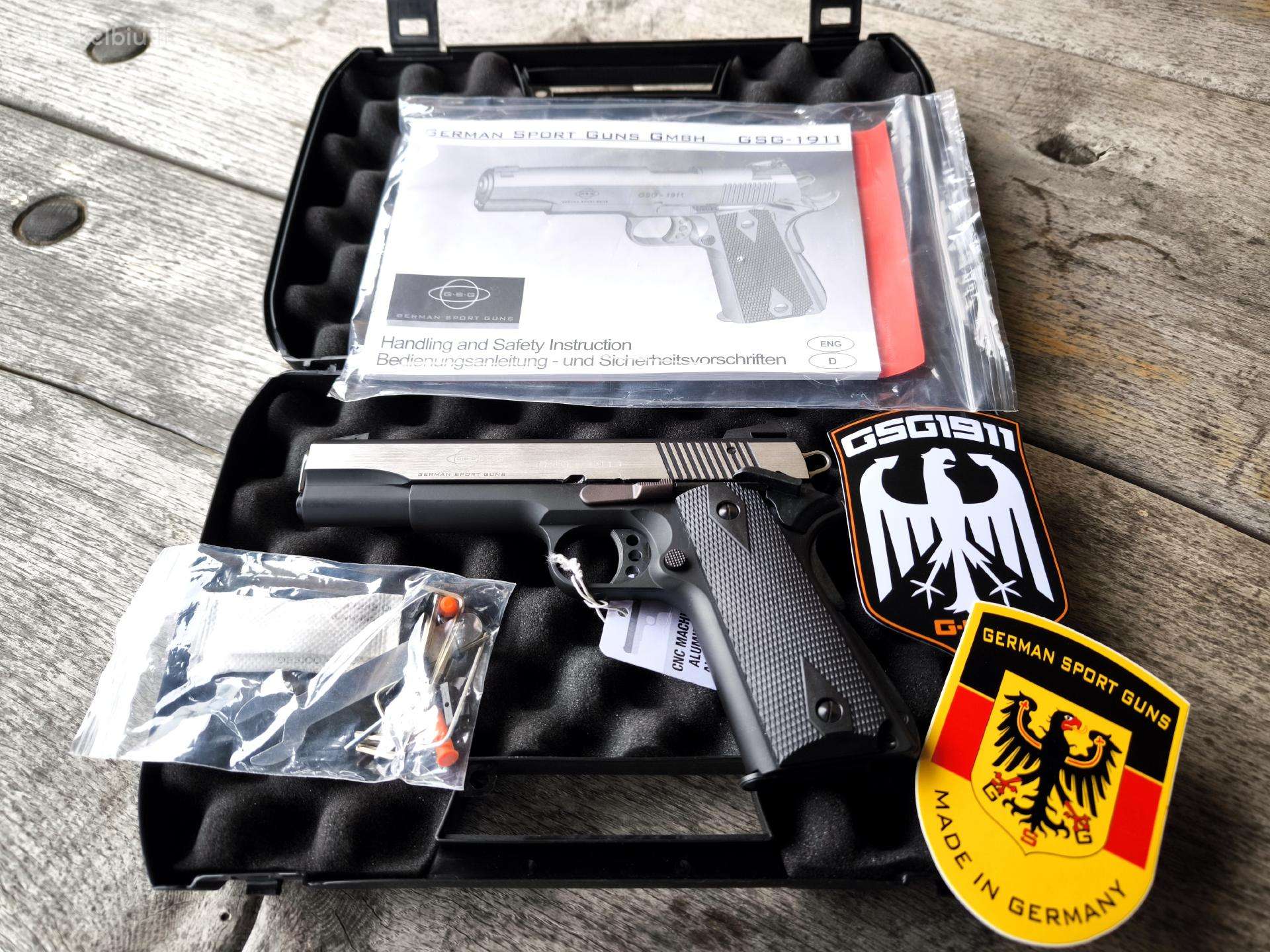 Parduodamas Gsg 1911 22lr kalibro pistoletas