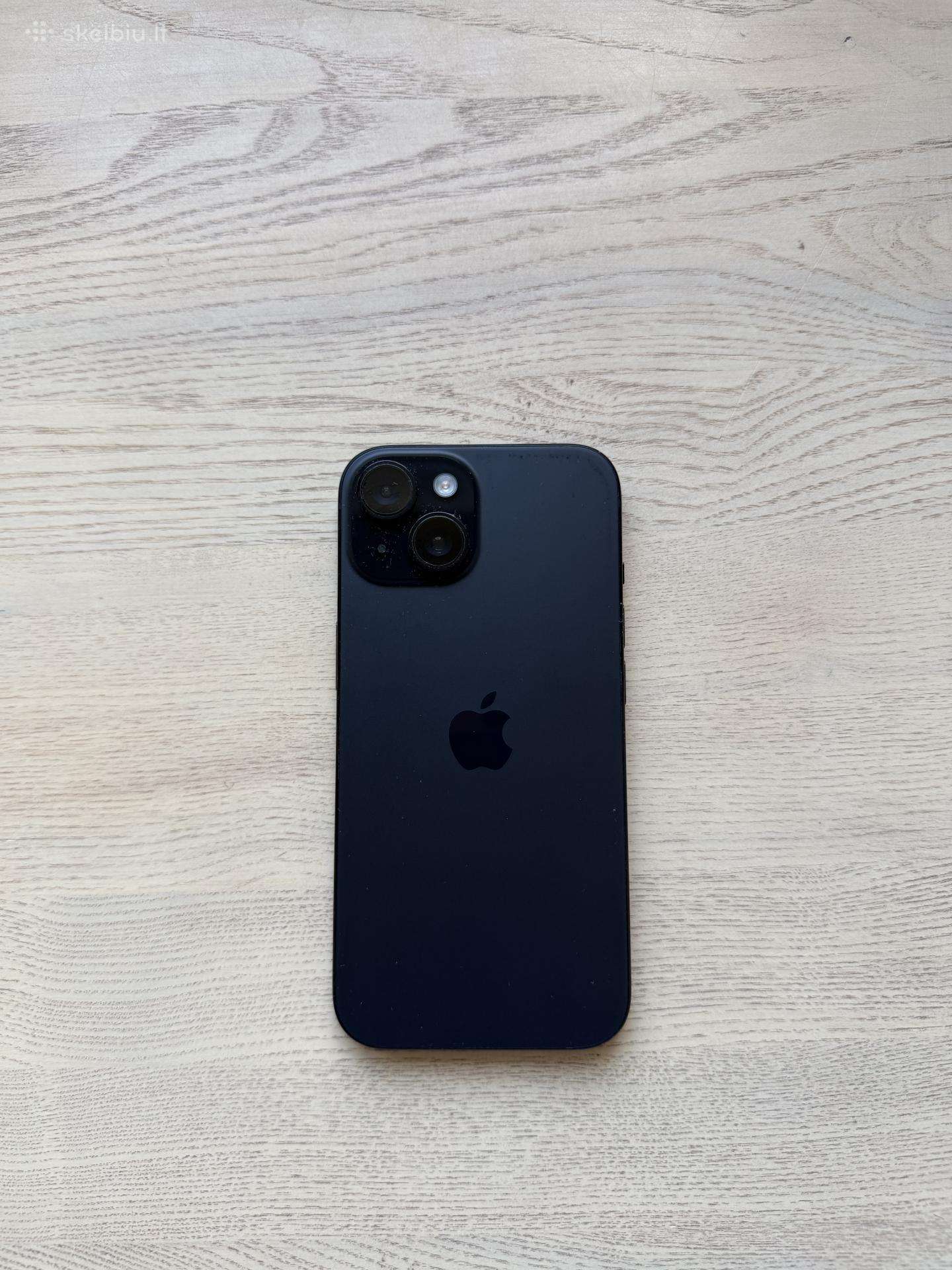 iPhone 15 128gb juodas