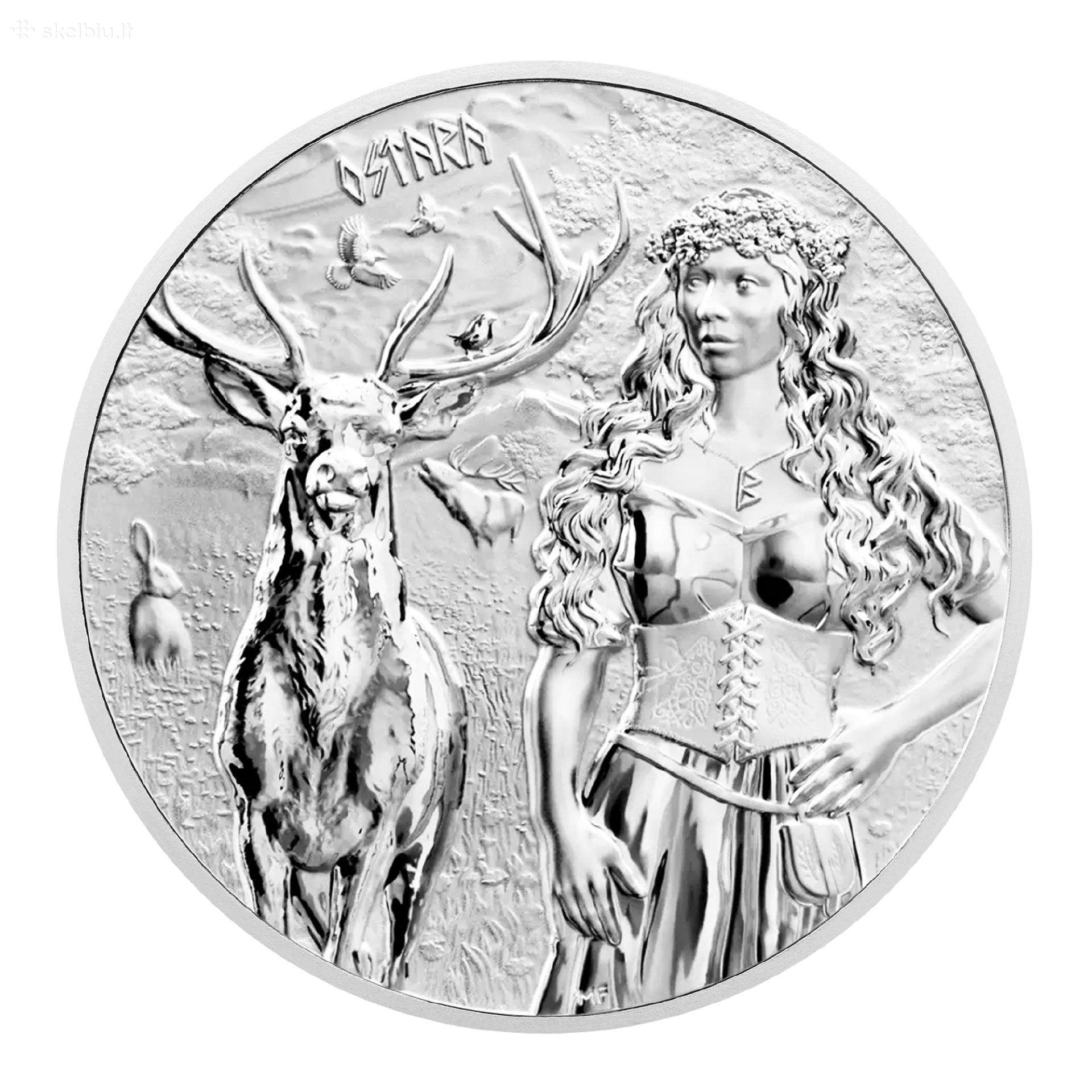 Germania Mint kalyklos sidabriniai medaliai
