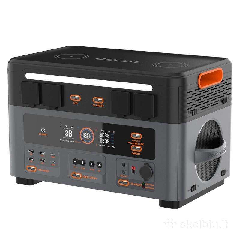 Nauja Oscal powermax 2400w energijos stotele