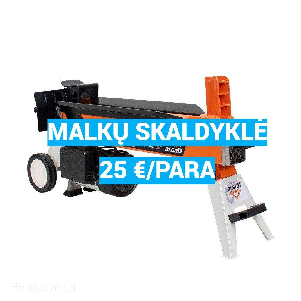 Malkų skaldyklė nuomai