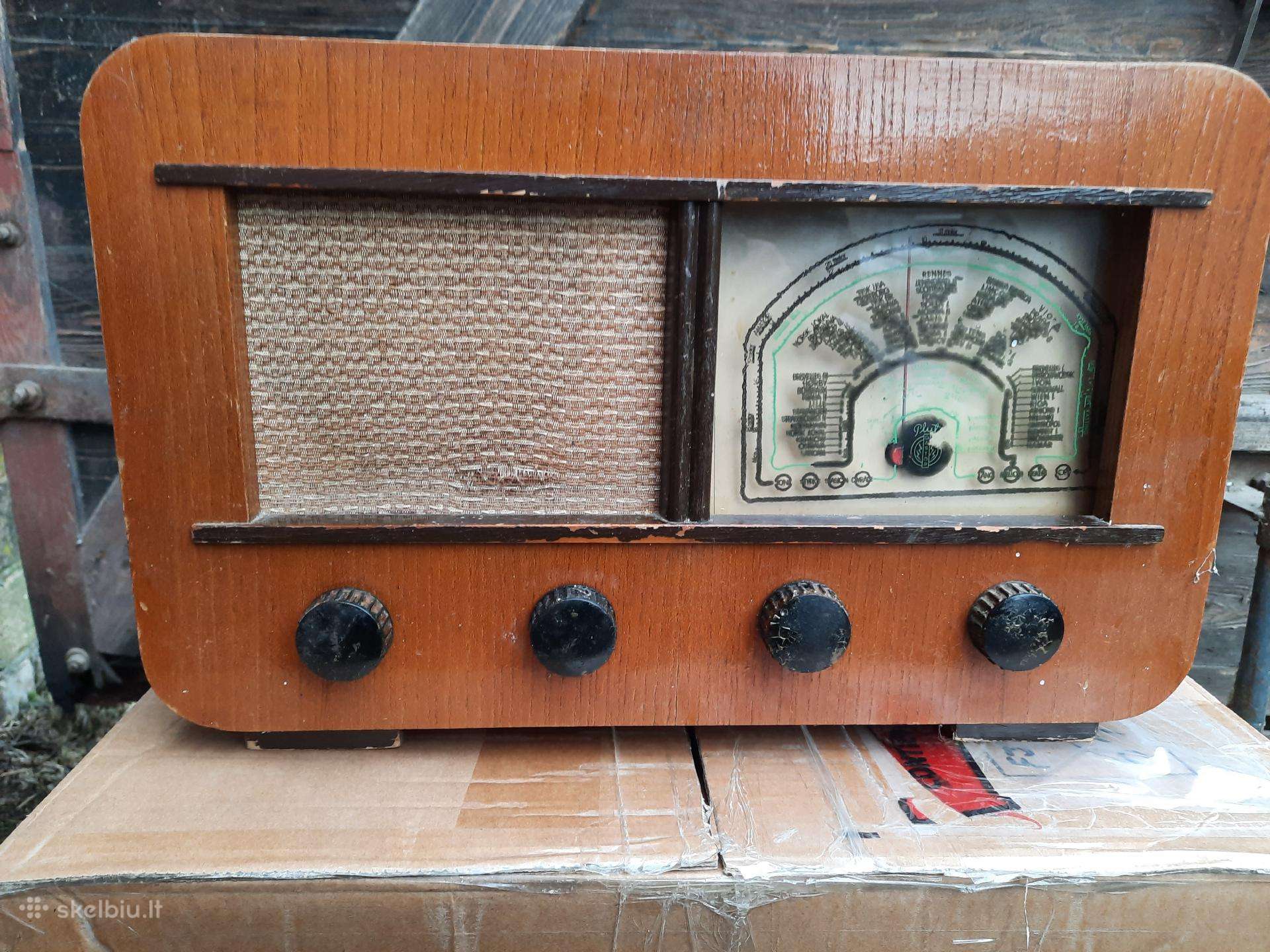 Senovinis radijo imtuvas Gastor Pluto 484
