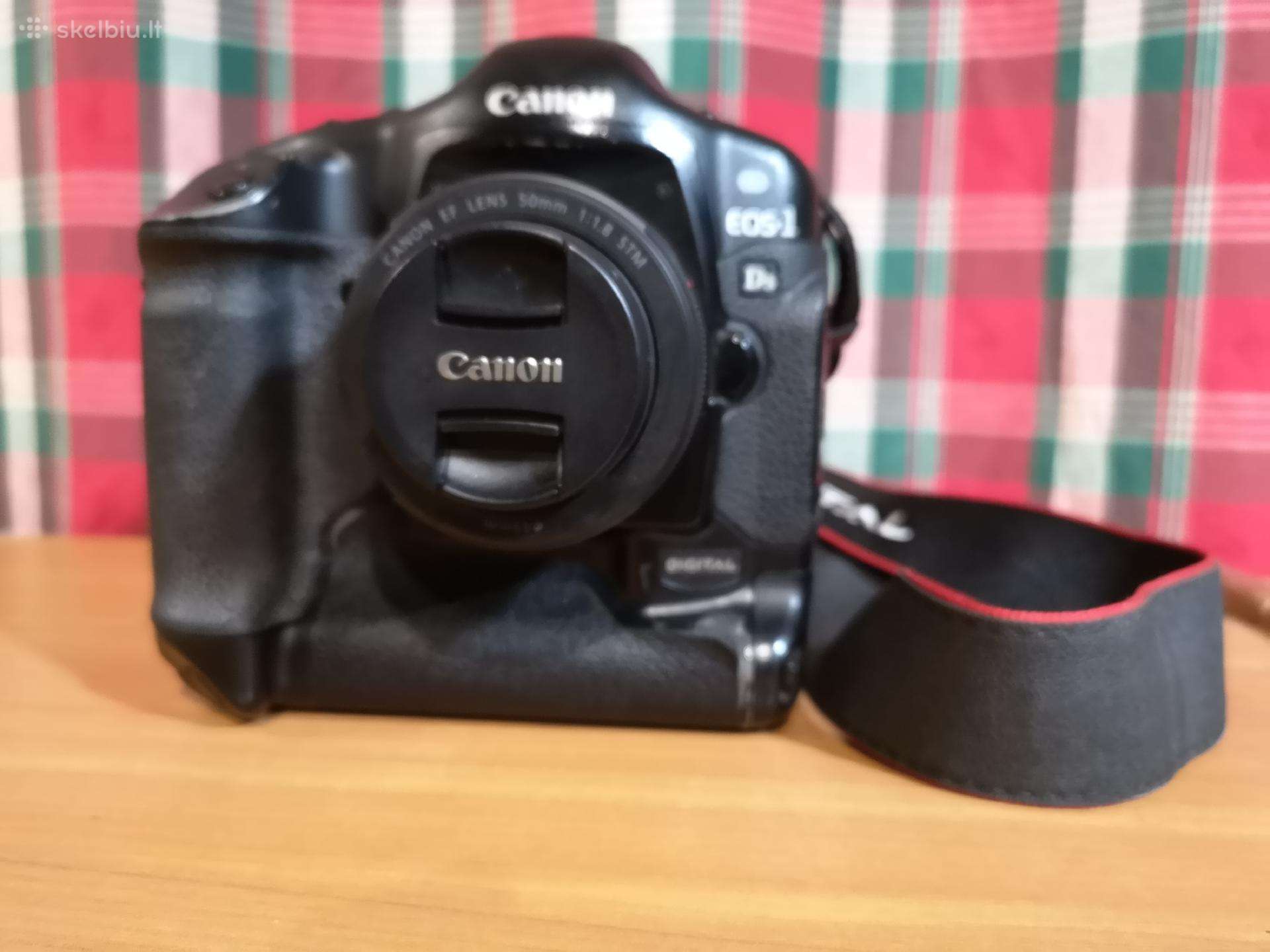 Canon 1Ds pilno kadro fotoaparatas