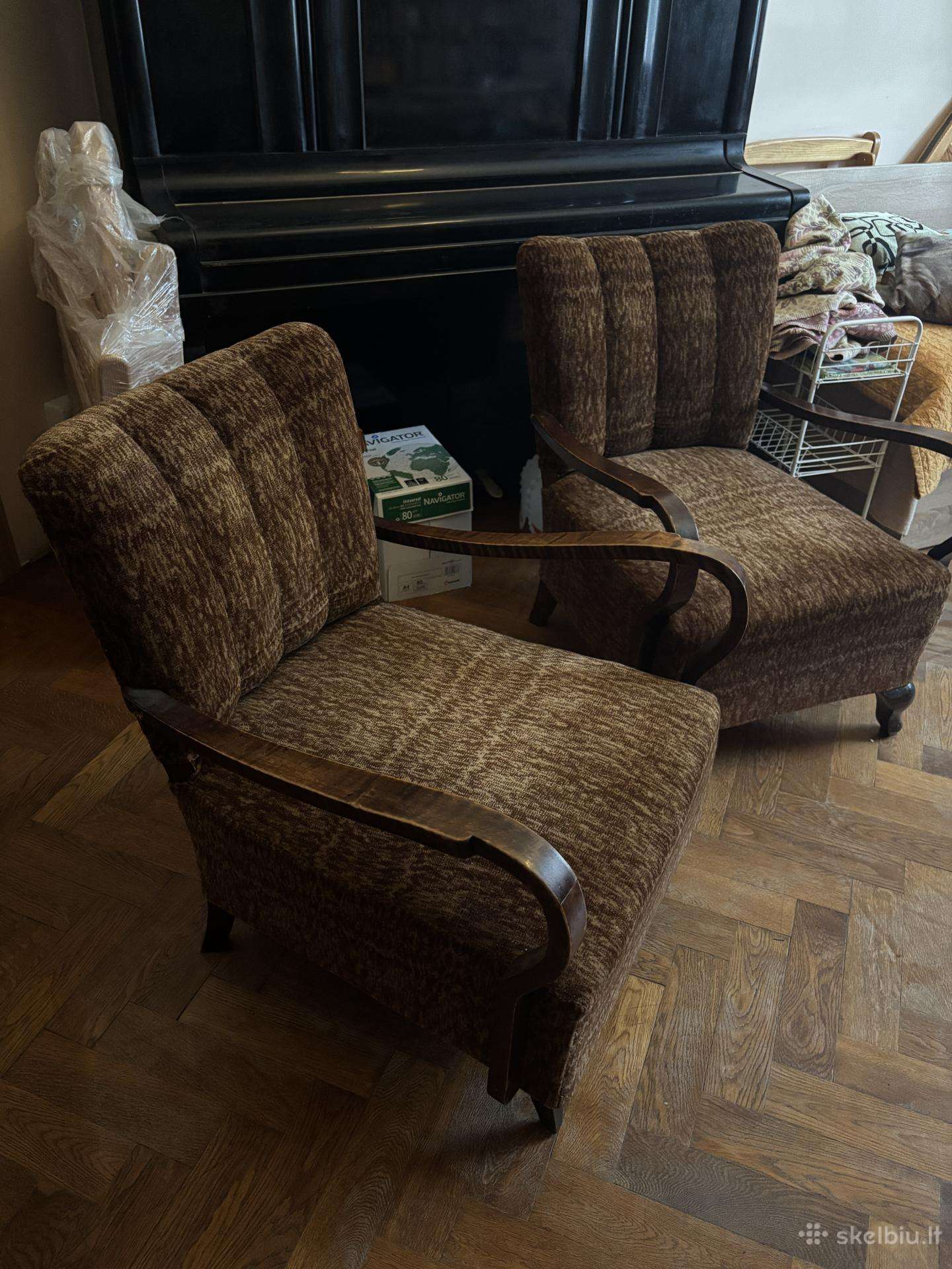 2 retro / vintažiniai foteliai
