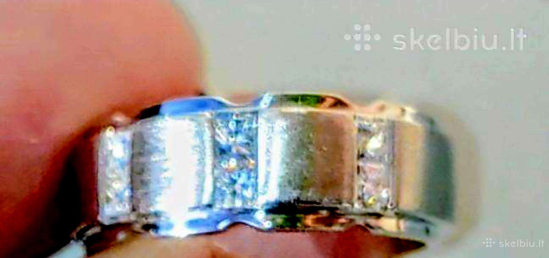 Diamour Weddng Vyriškas Balto Au Ziedas Su Brilant