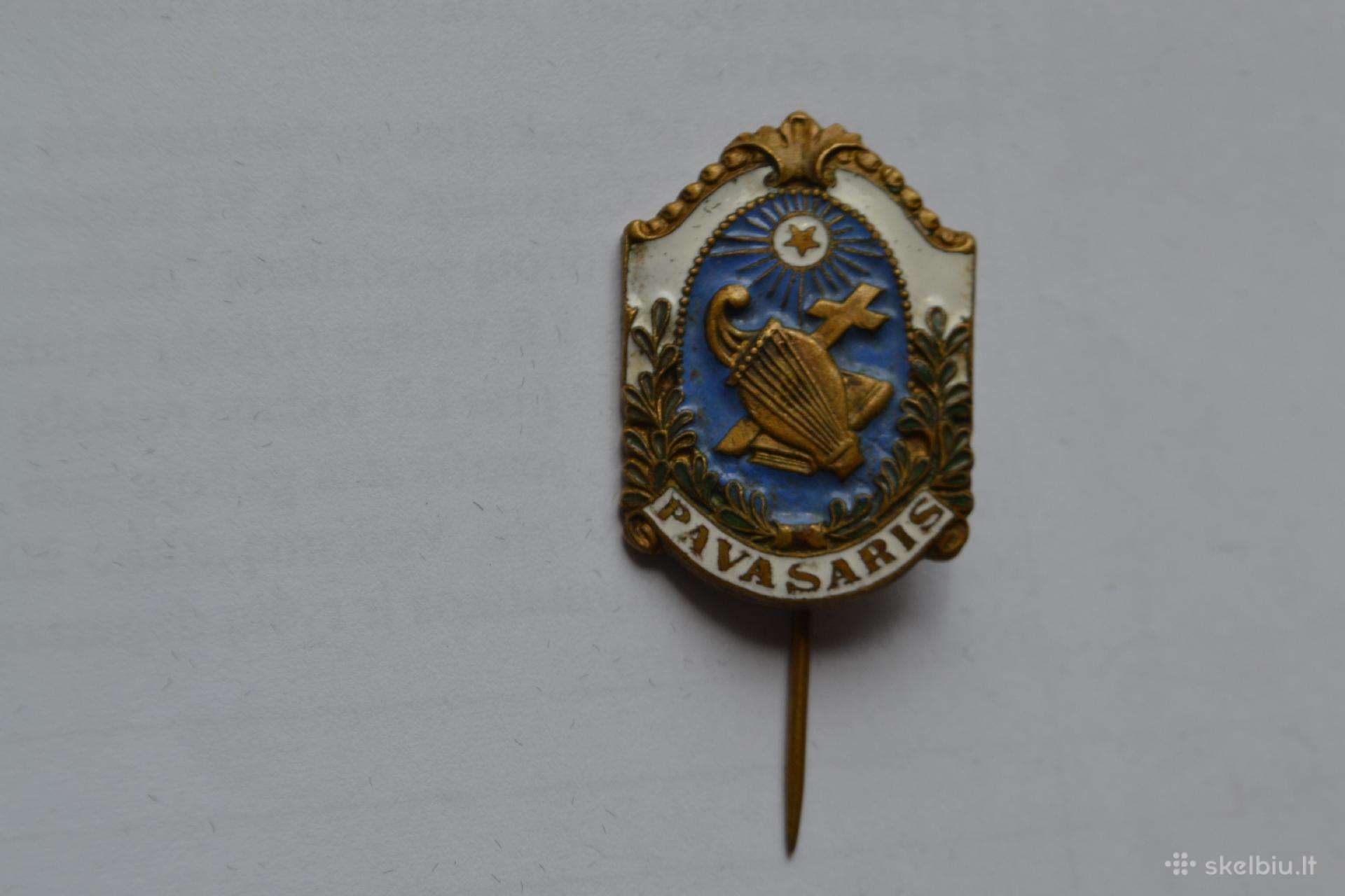 Tarpukario ,pavasarininku,zenklelis 30 mm.