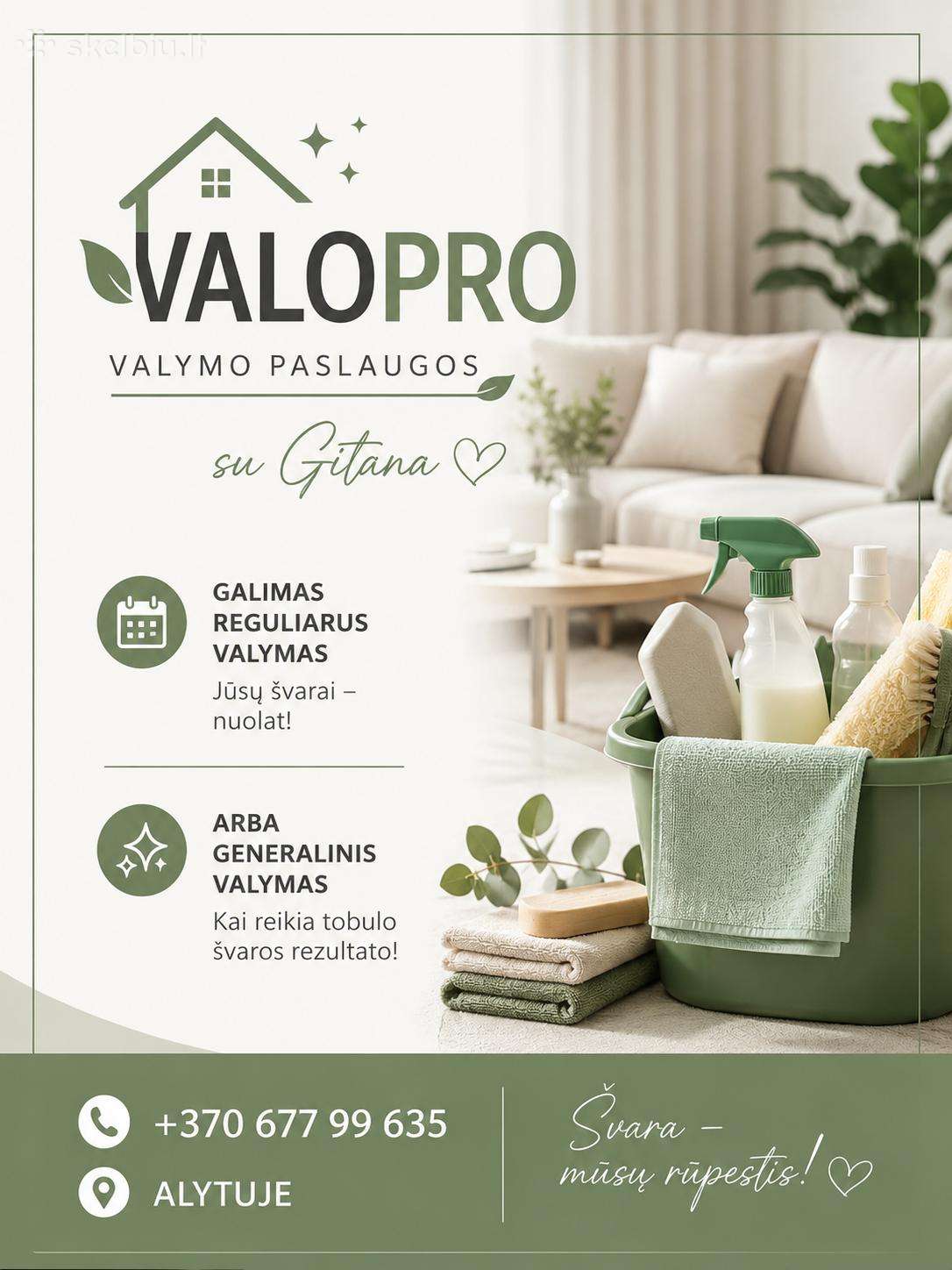 Valymo paslaugos