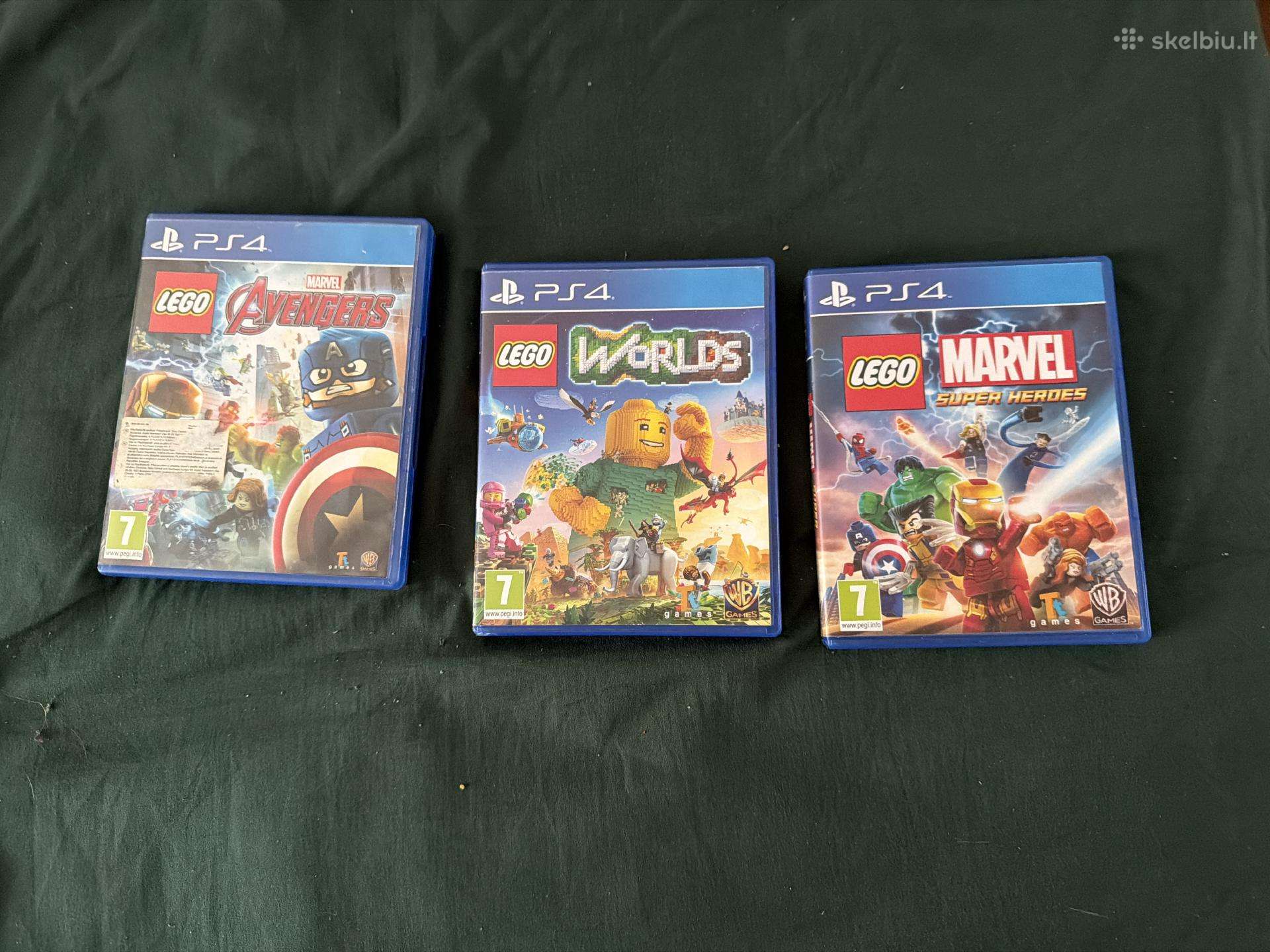 Ps4 Lego žaidimų rinkinys (3 žaidimai)