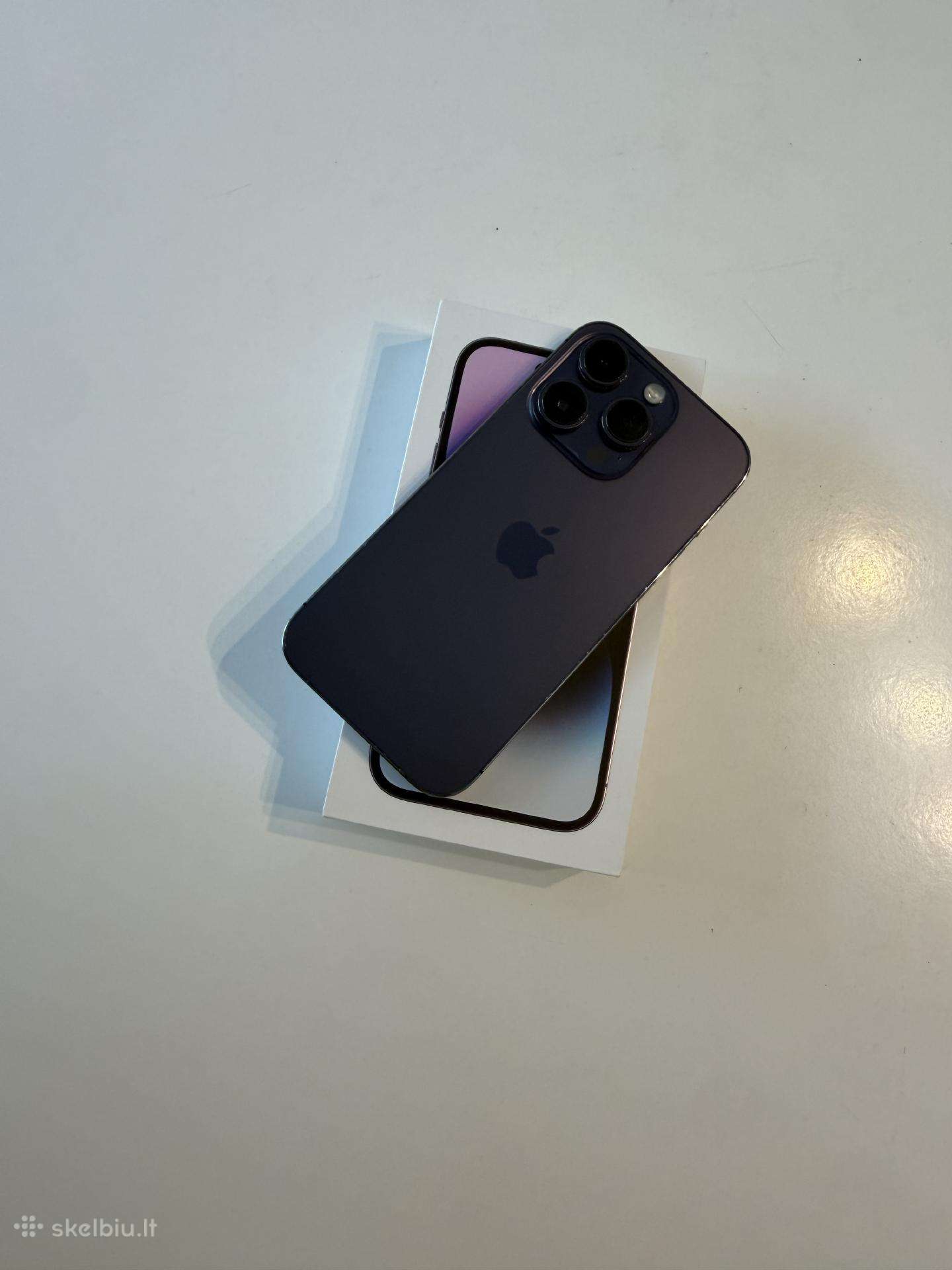 Apple iPhone 14 pro 512gb deep purple 100%