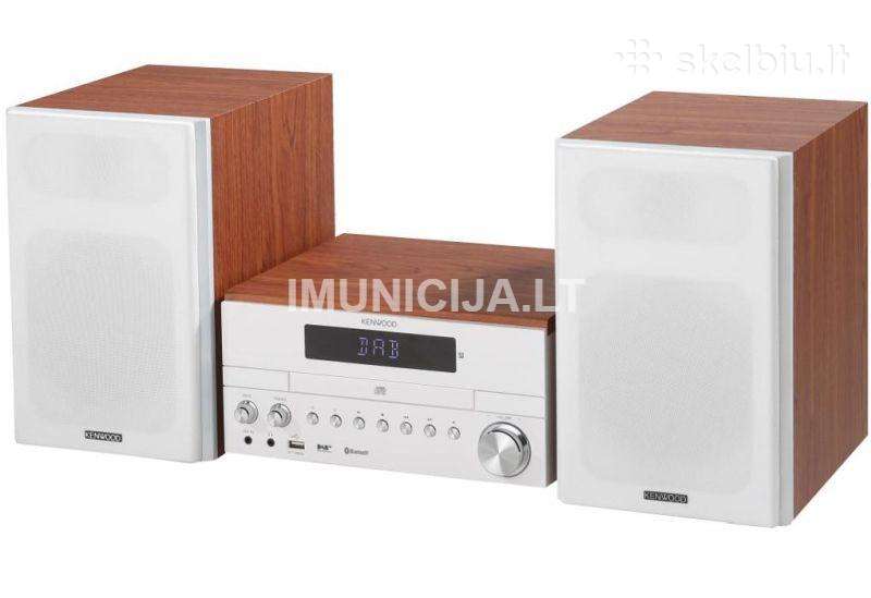 Kenwood M-817dab-w muzikinis centras + 3 mėn. gara