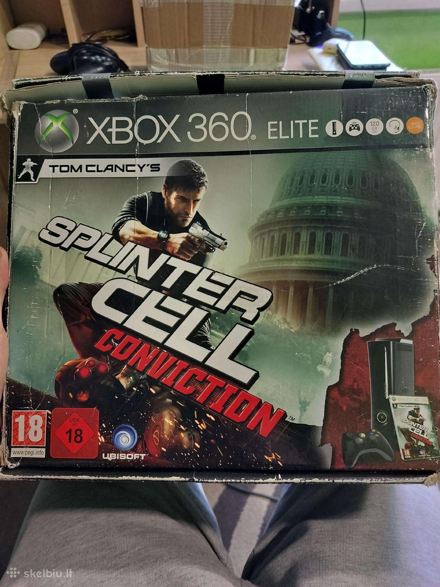 Xbox 360 limited edition:splinter cell conviction