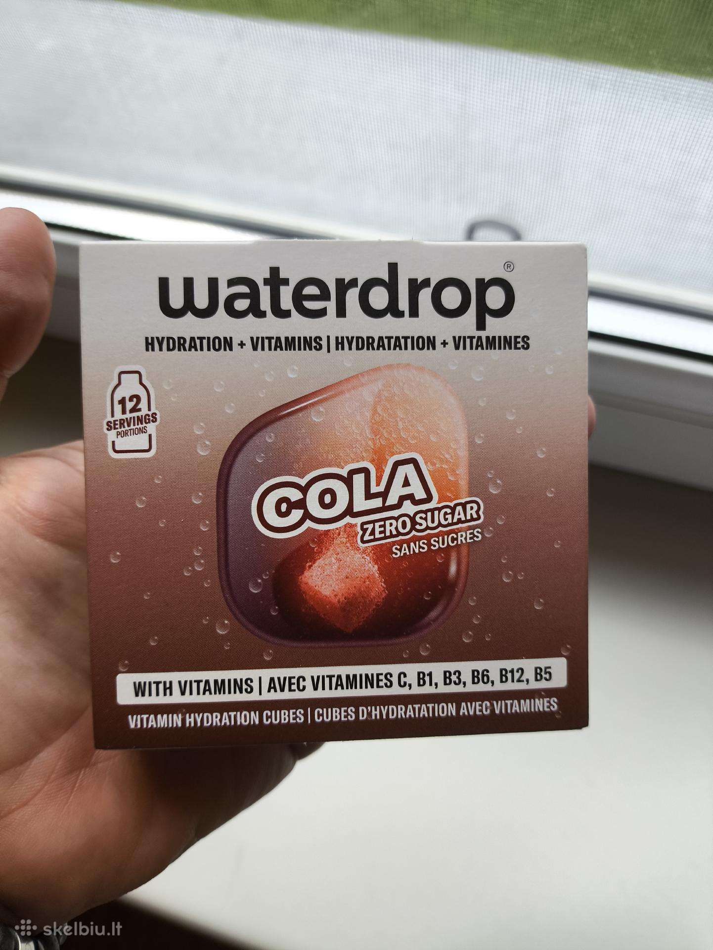 Waterdrop Colos skonio vitaminizuotas gerimas