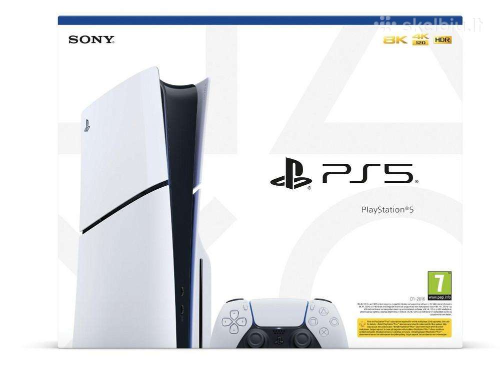 Naujas Playstation 5 Slim Disc Ps Pultelis Digital