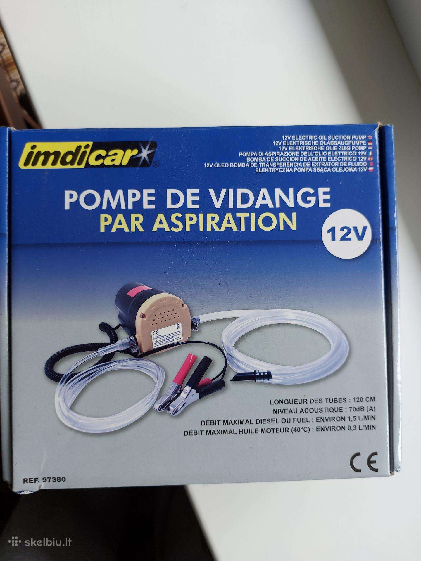 Kuro siurbliukas 12v