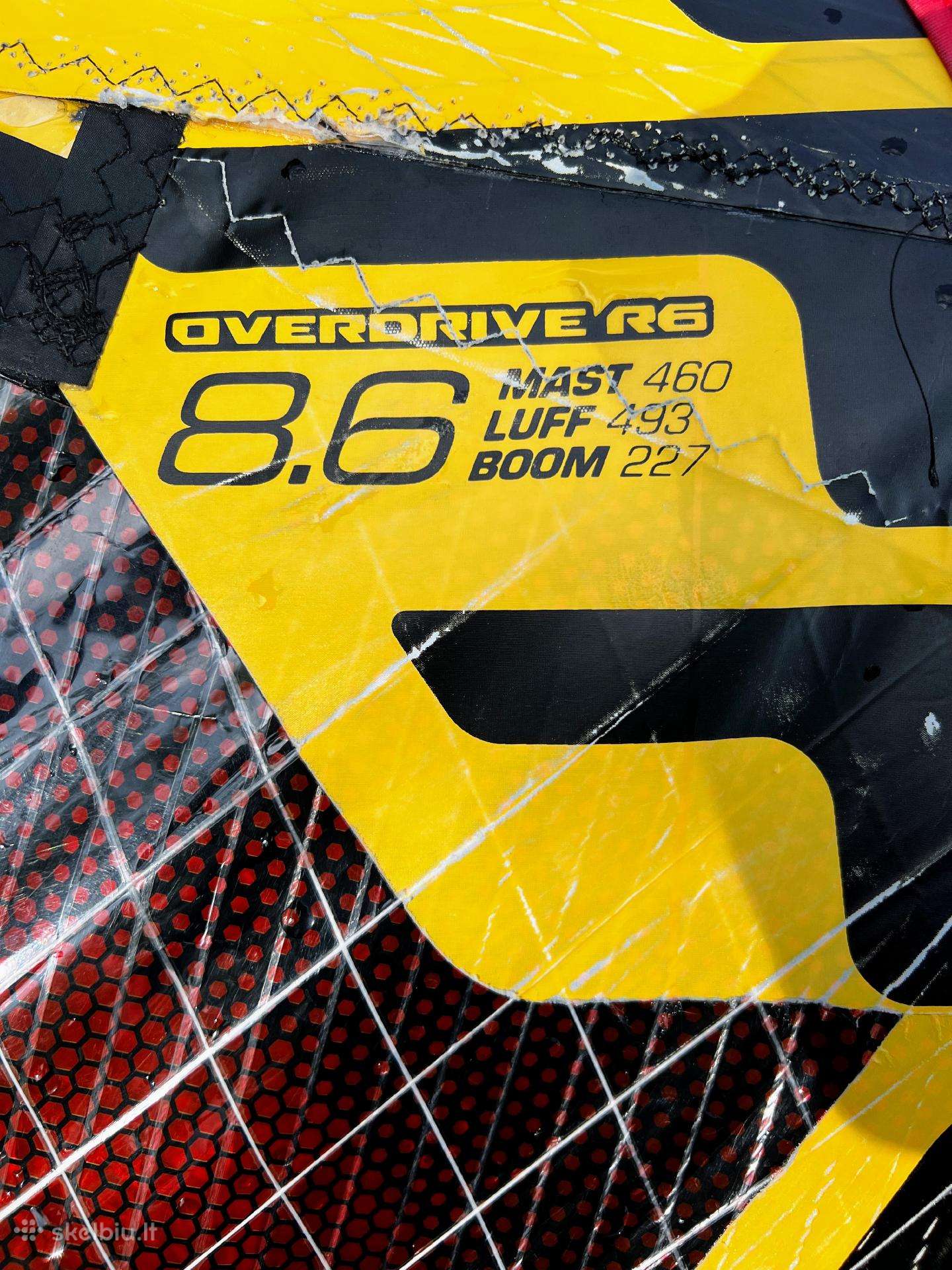 Būrė Severne Overdrive 8,6