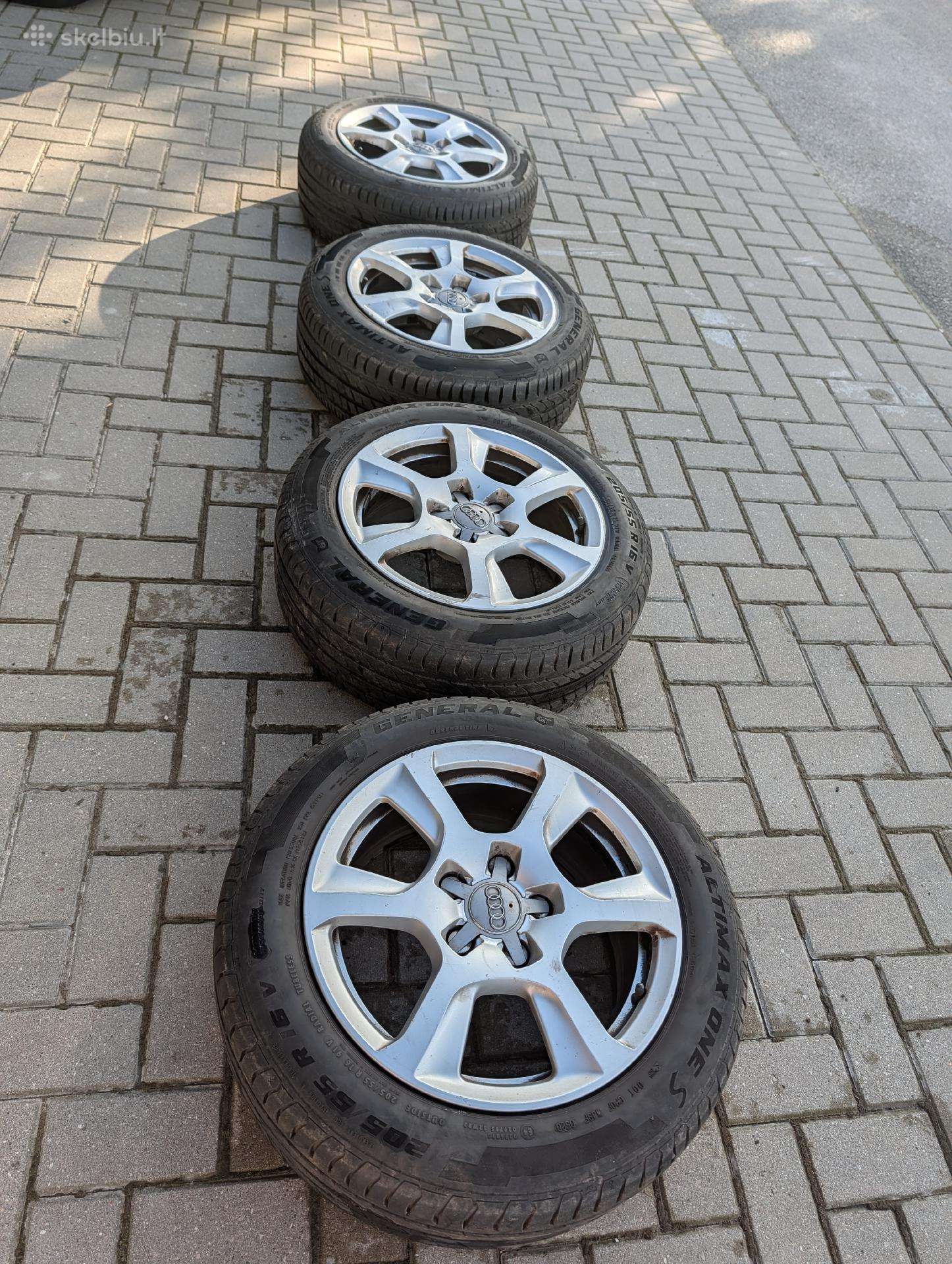 Audi ratlankiai.