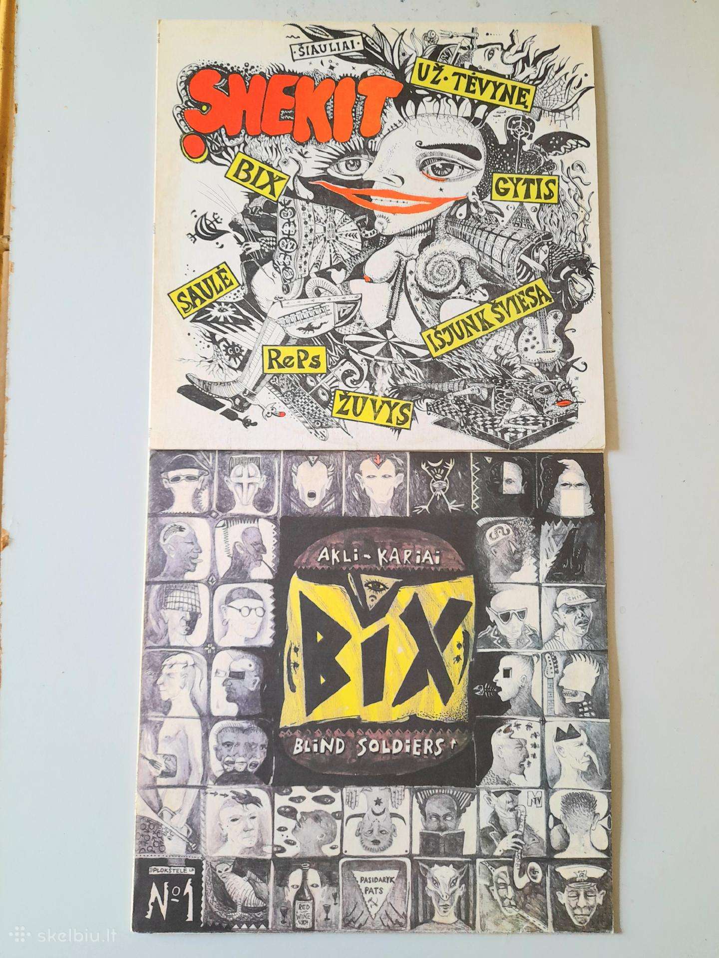 Bix "Akli Kariai" "Shekit" 1991m
