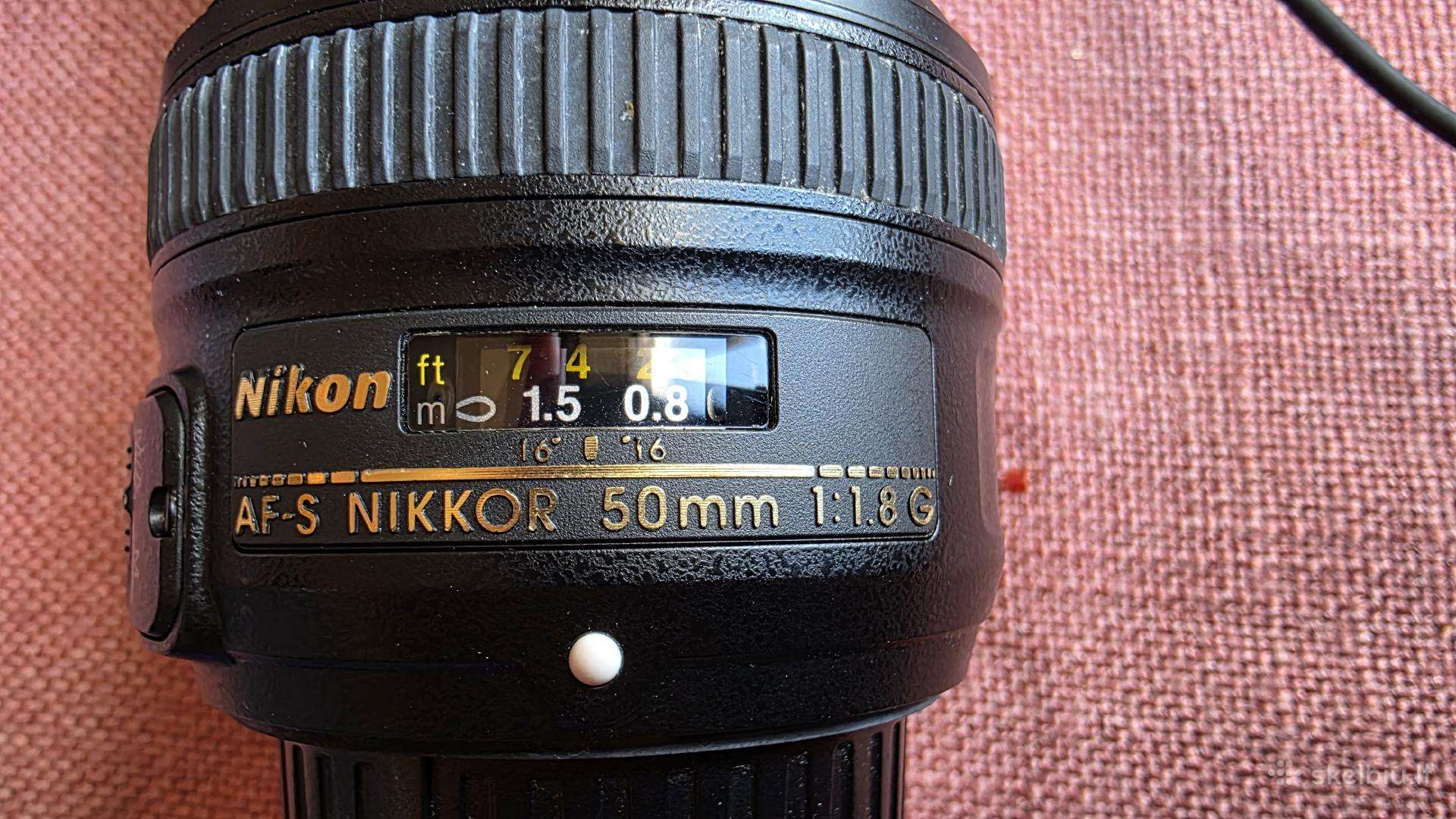 Nikon Af-s Nikkor 50mm f/1.8g