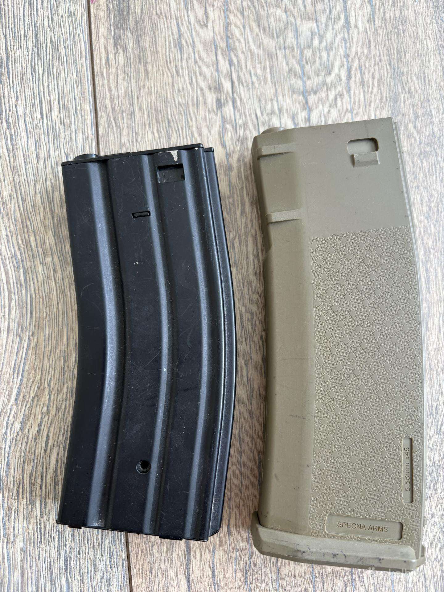 M4 / M16 Airsoft Aeg High Cap Dėtuvės – 2 vnt.