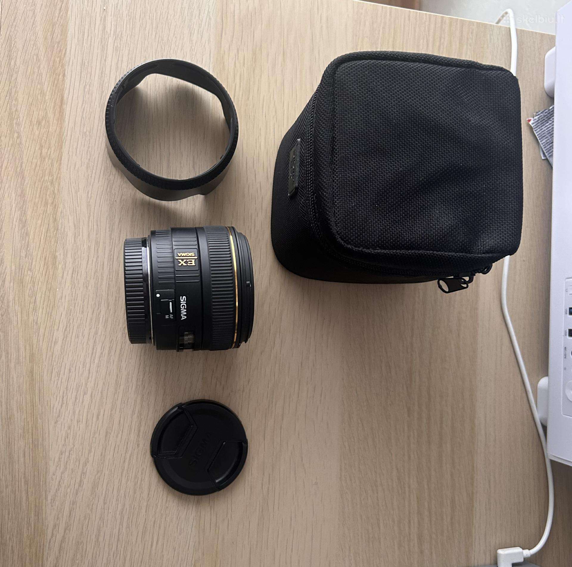 Sigma 30mm F1.4 Ex Dc Hsm objektyvas