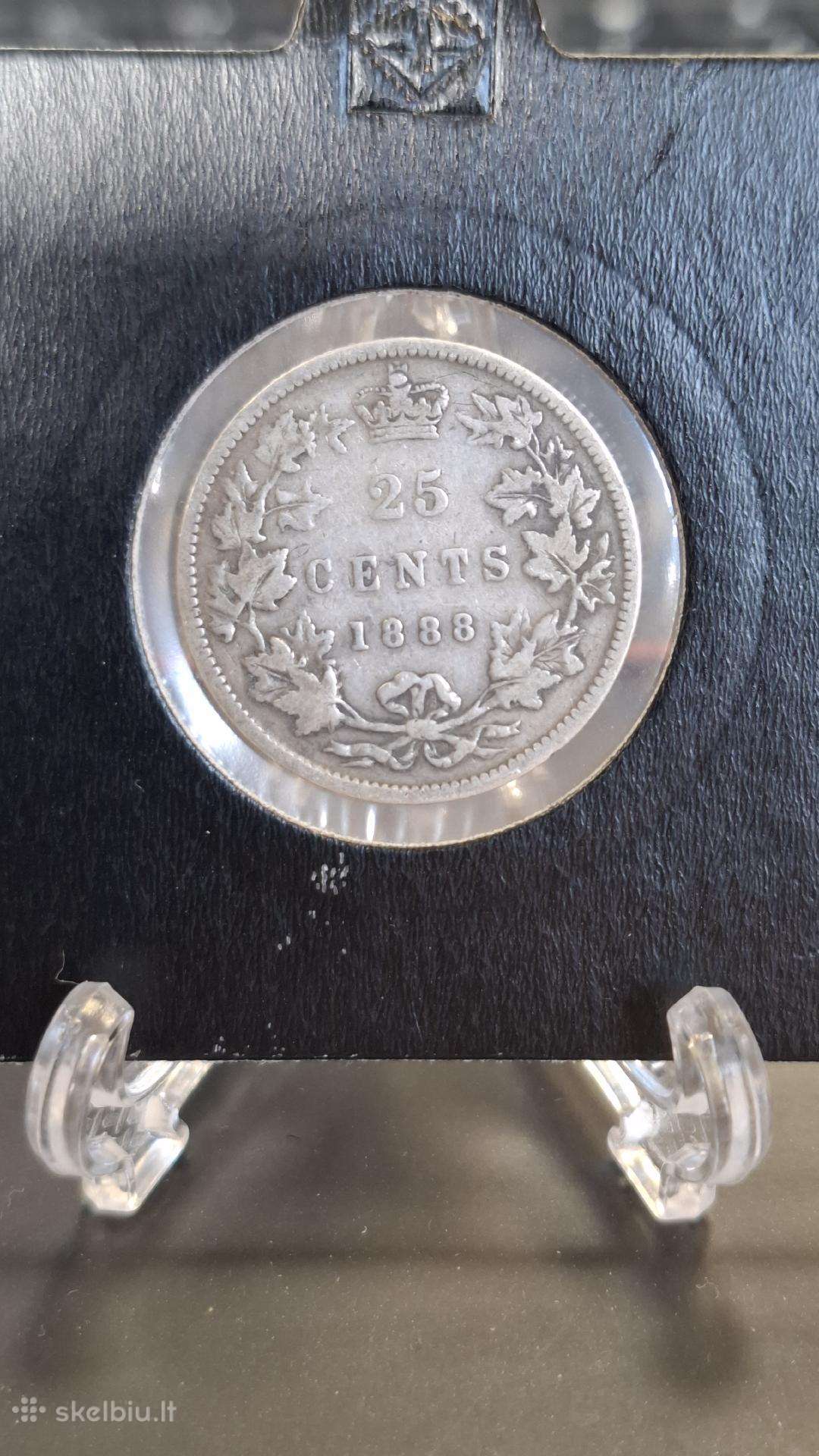 Canada 1888 25 cent Victoria