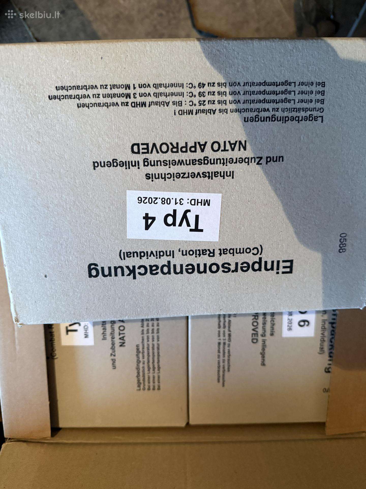 Vokiskas sausas maisto davinys mre Parinis