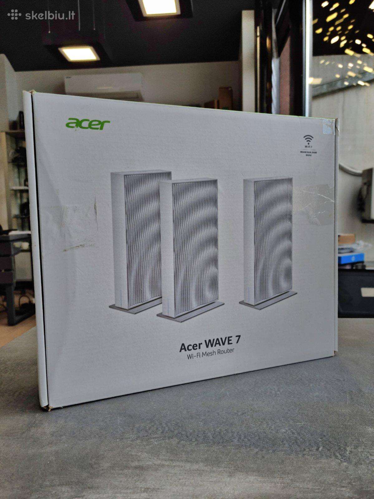 Maršrutizatorius Acer Wave 7 WiFi 7 Mesh 3-pack