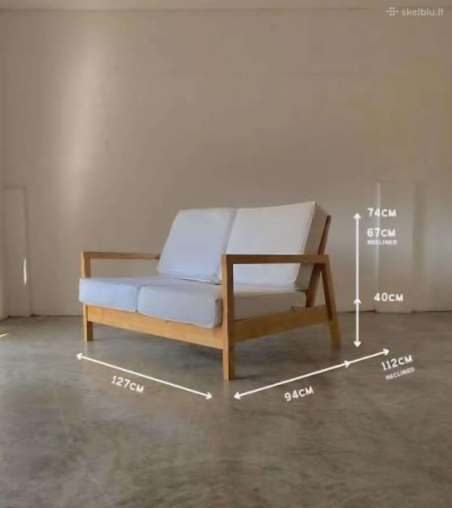 Dvivietė sofa Lillberg