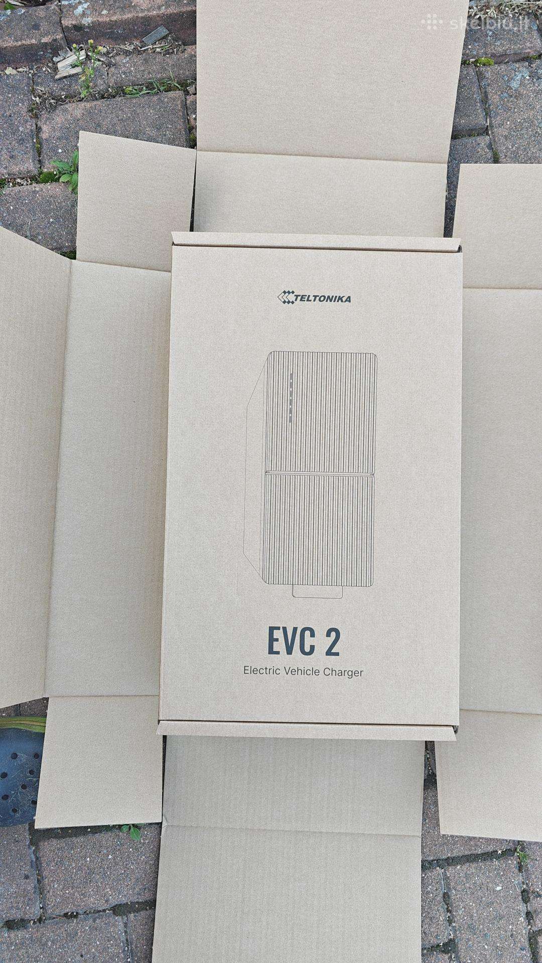 Teltonika Evc2 Pilka (22kw) įkrovimo stotelė