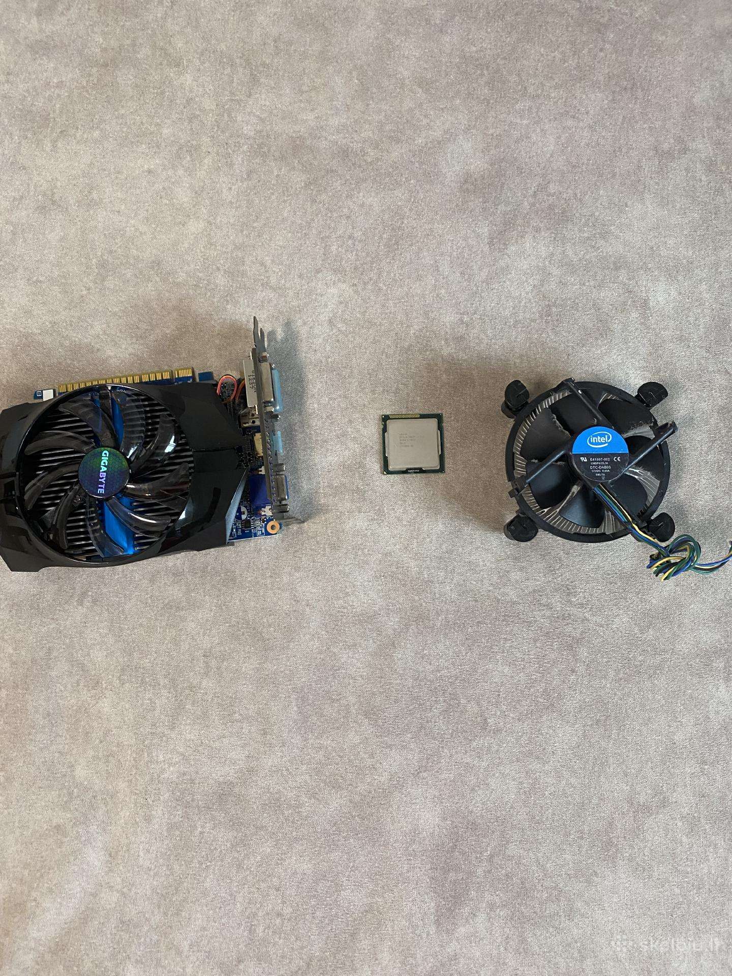 Geforce GT 640 1gb+ Intel Core i3-2130+ aušintuvas