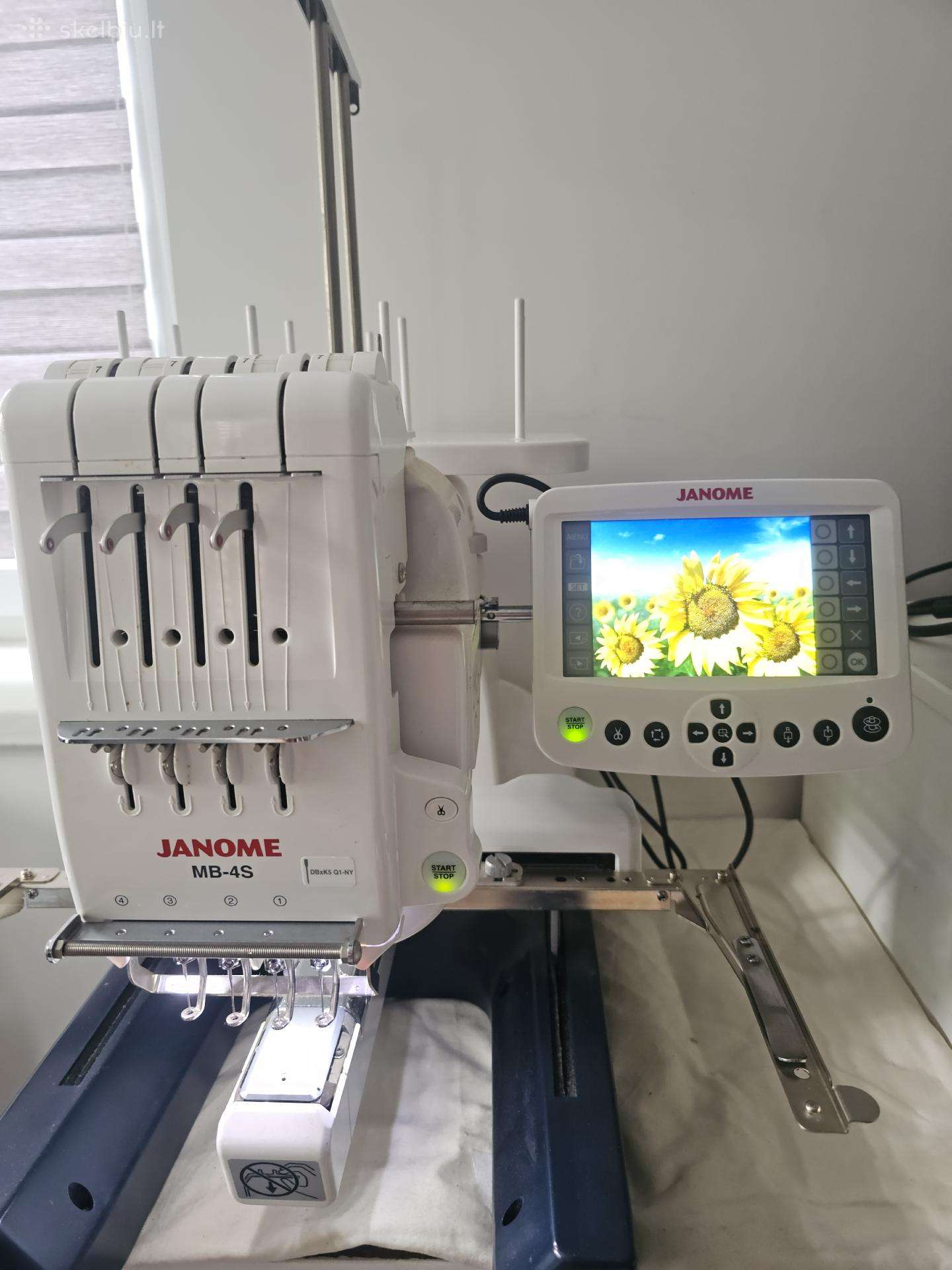 Janome MB-4S pramoninė siuvinėjimo mašina