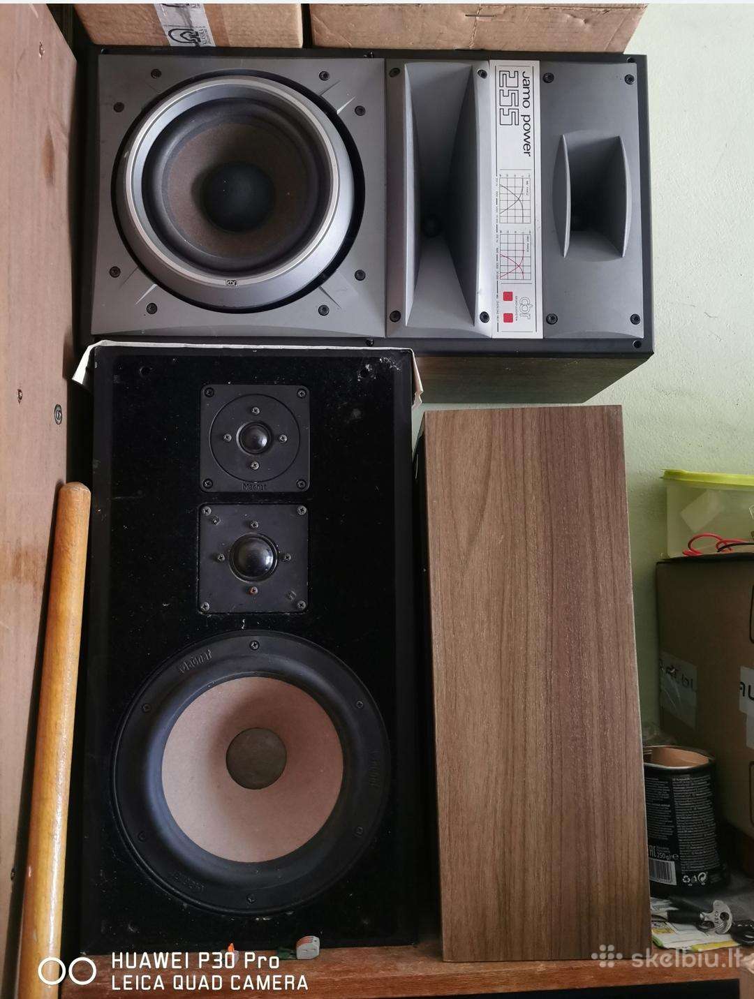 Kolonėlės Magnat, Jamo, S90. Jbl, Live 505