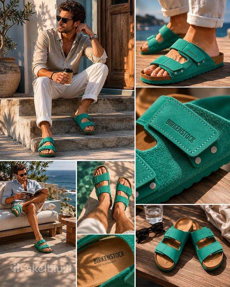 Vyriški birkenstock sandalai