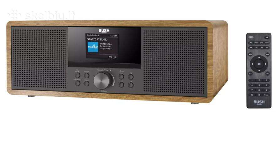 Hi-fi muzikinė sistema CD Usb Bluetooth centras