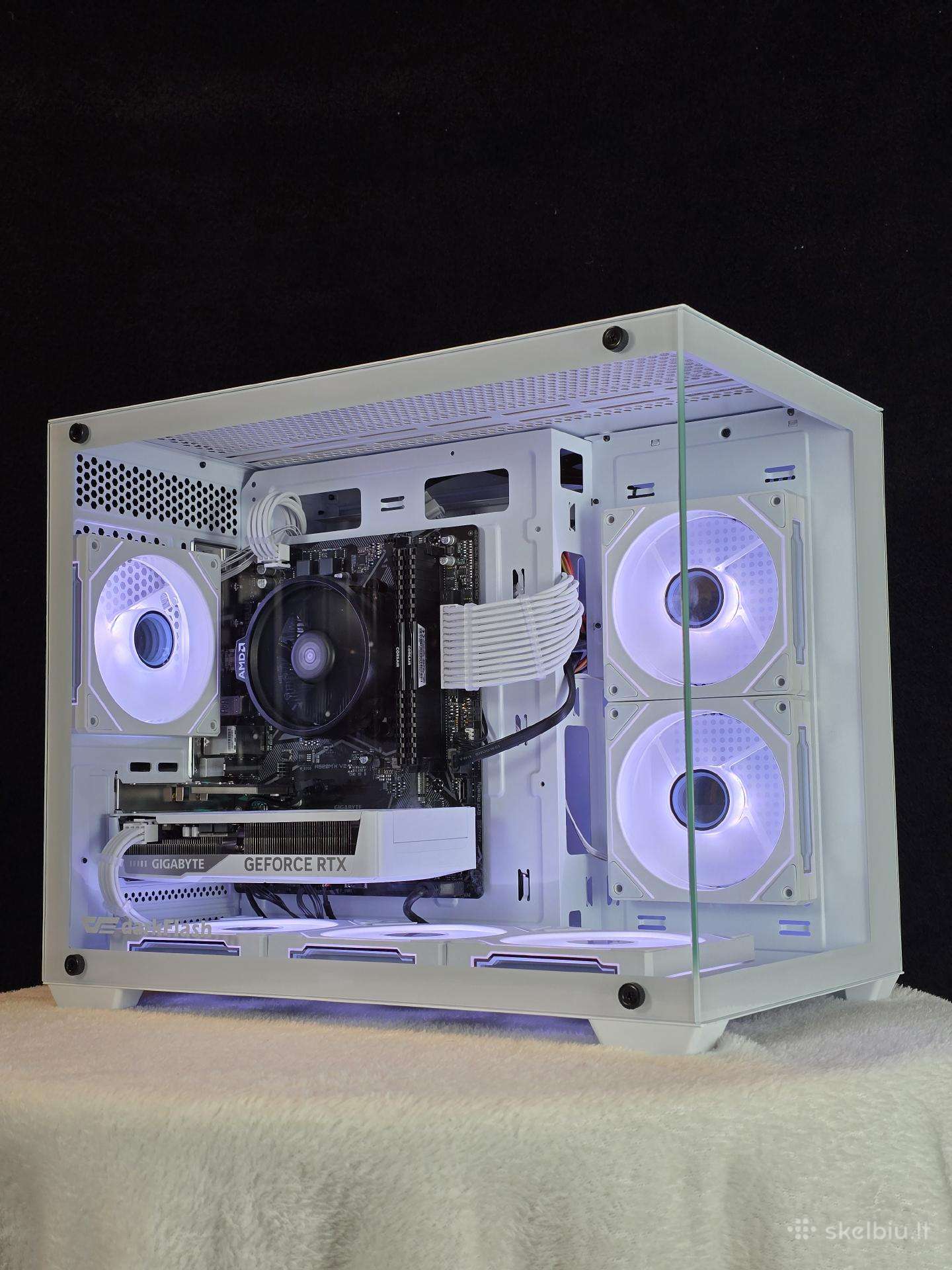 Naujas žaidimų kompiuteris Ryzen 5 rtx 5060