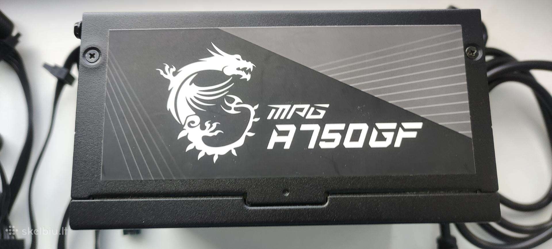 Maitinimo blokas Msi Mpg A750gf