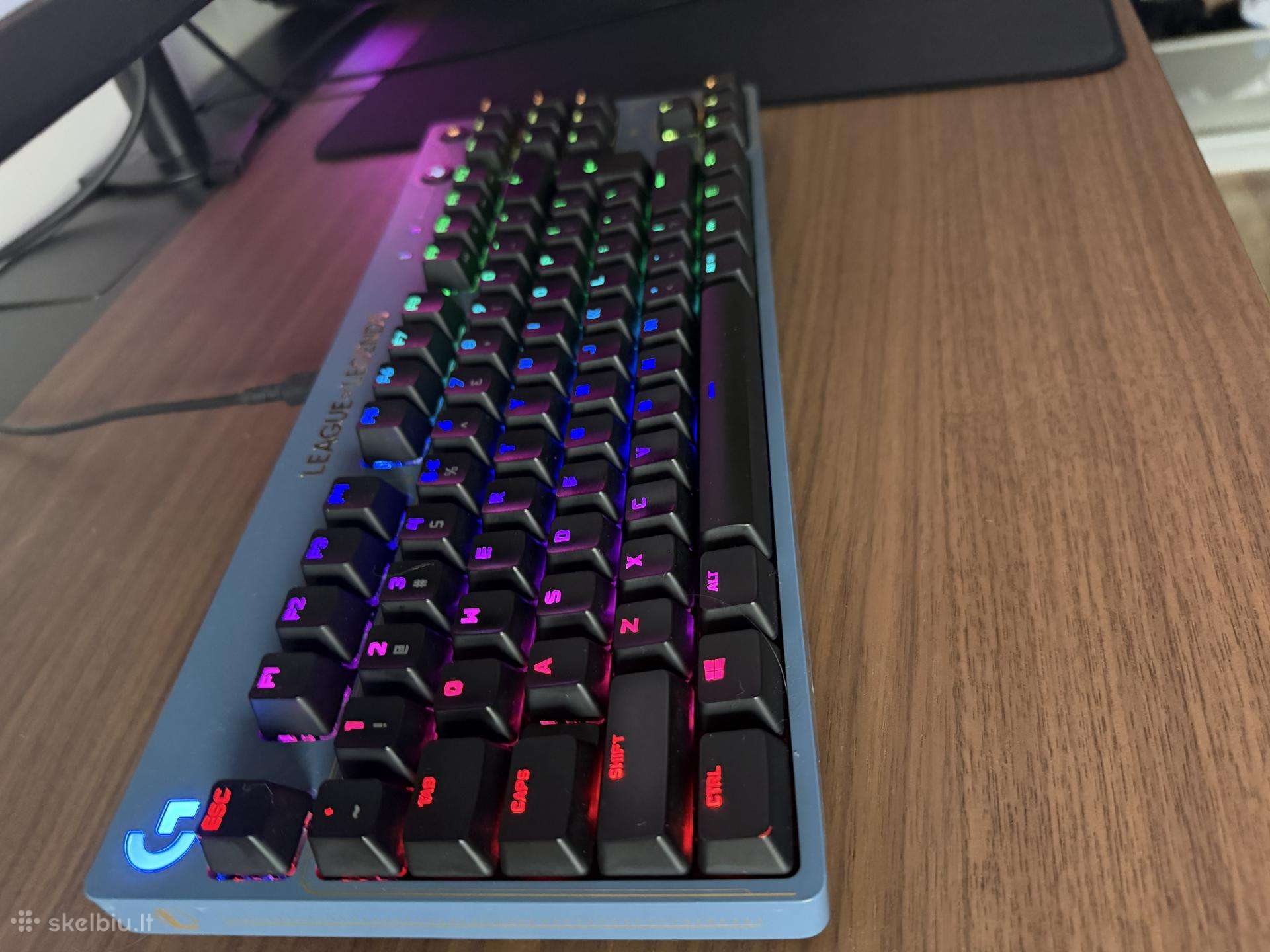 Logitech G Pro Tkl Lol Edition – puikios būklė