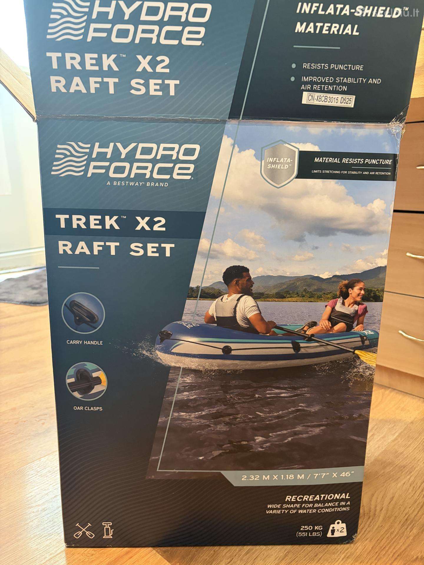 Pripučiama valtis Bestway Hydro Force Trek x2