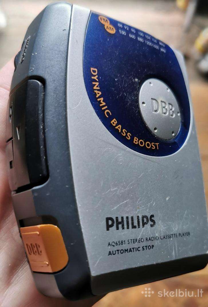 Kesetinis "plėeriukas" philips
