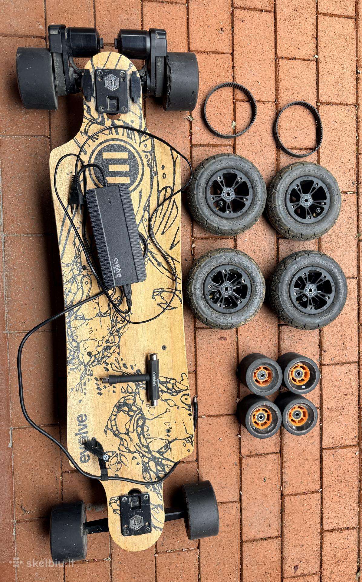 Evolve Bamboo GT elektrinė riedlentė