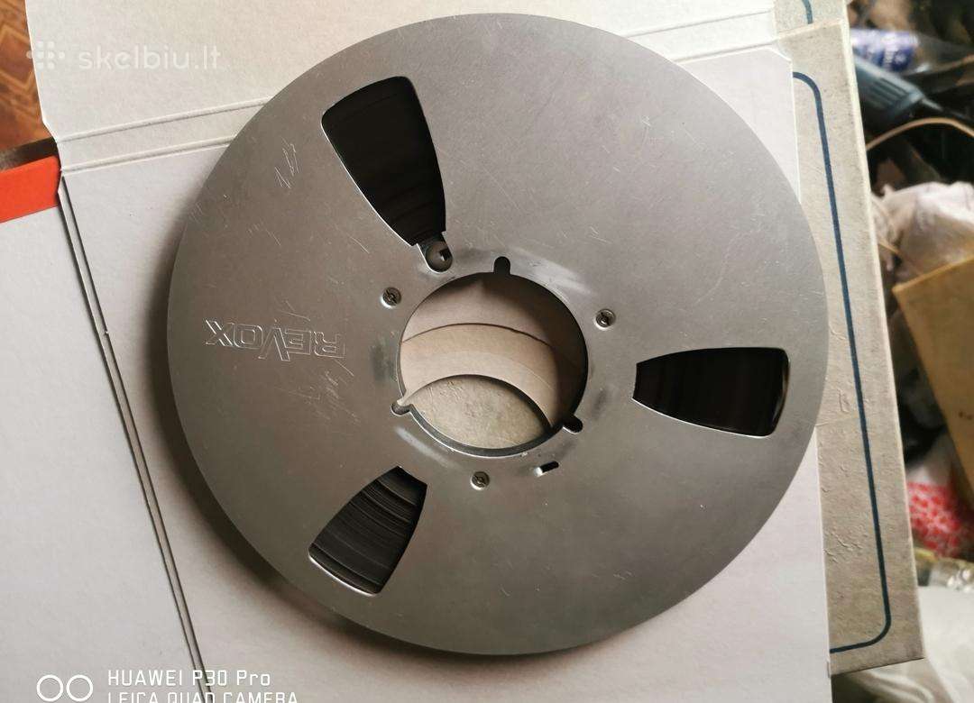 Juostinio grotuvo 10" Revox ritė su juosta