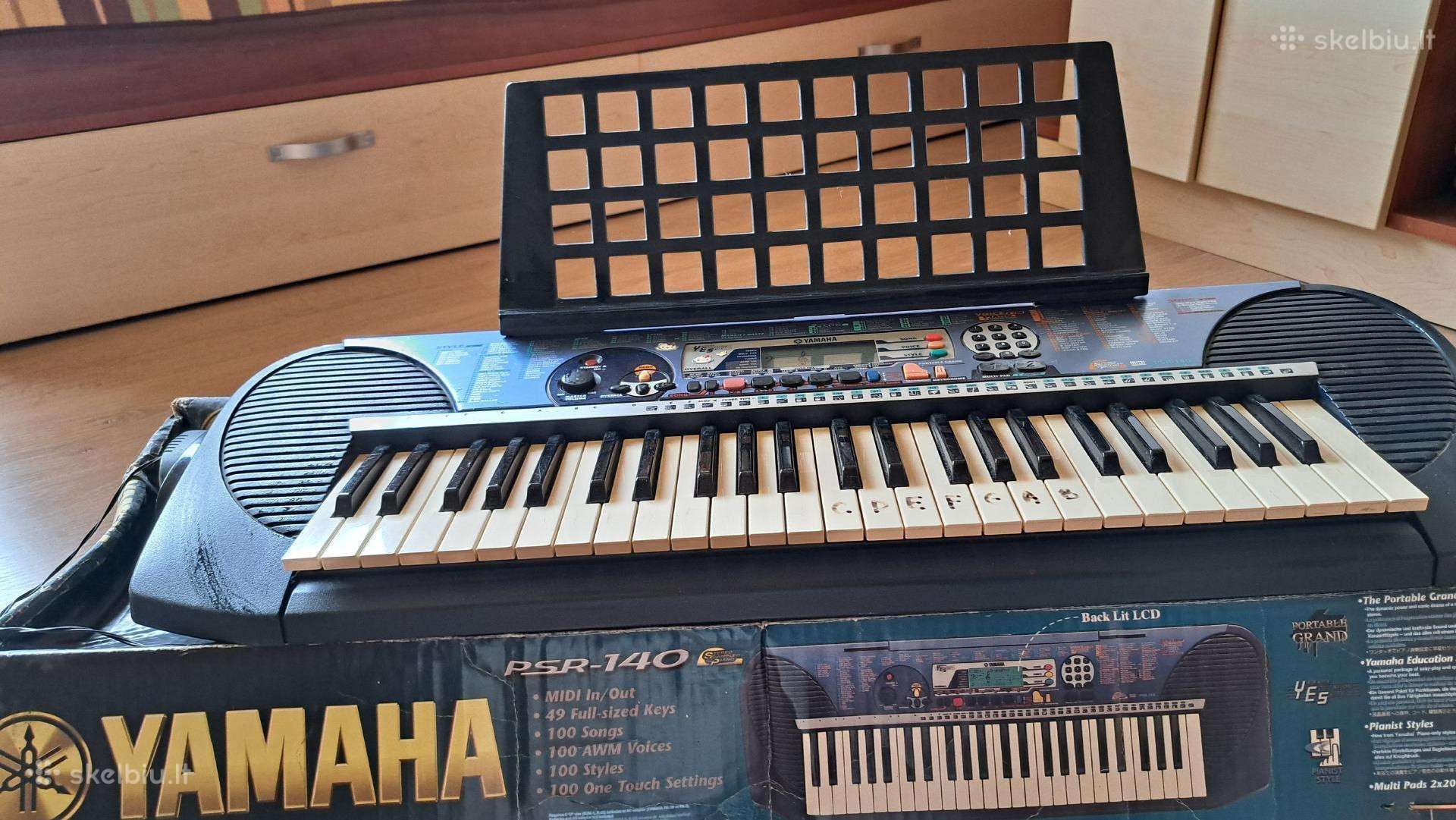 Puikios kokybės el. pianinas Yamaha