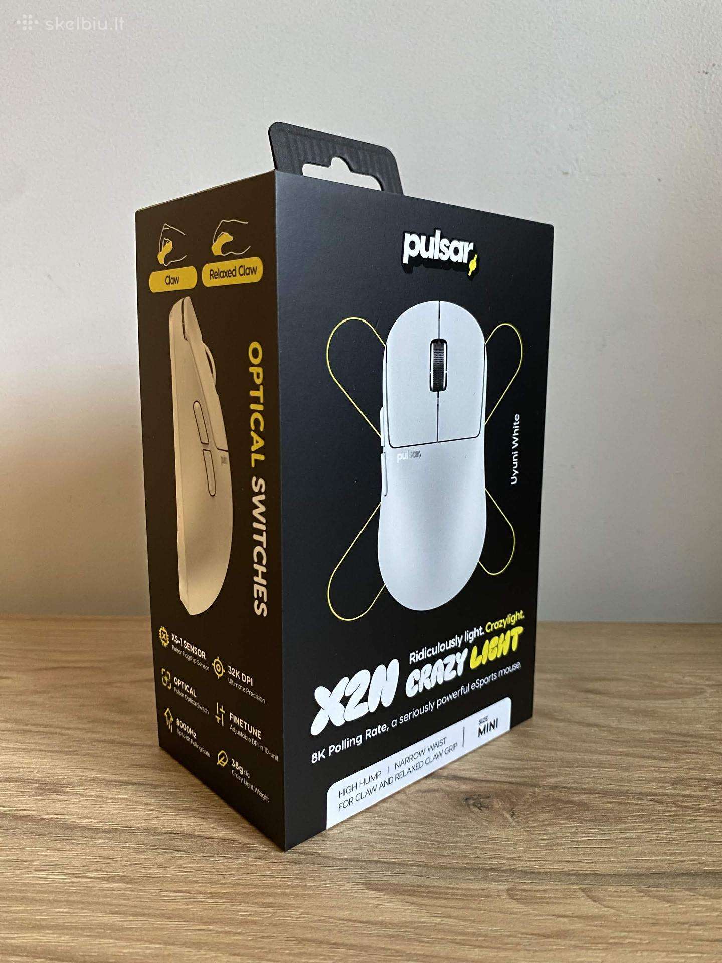 Pulsar X2h Crazylight Wireless Gaming Pele