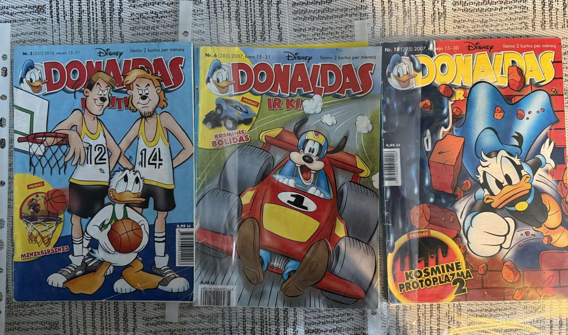 Donaldas ir Kiti - zurnalai
