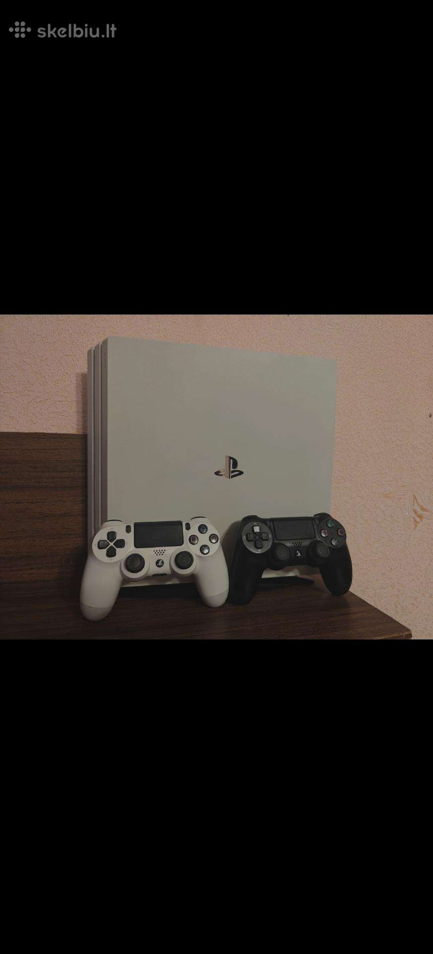 Ps4 pro 1tb balta