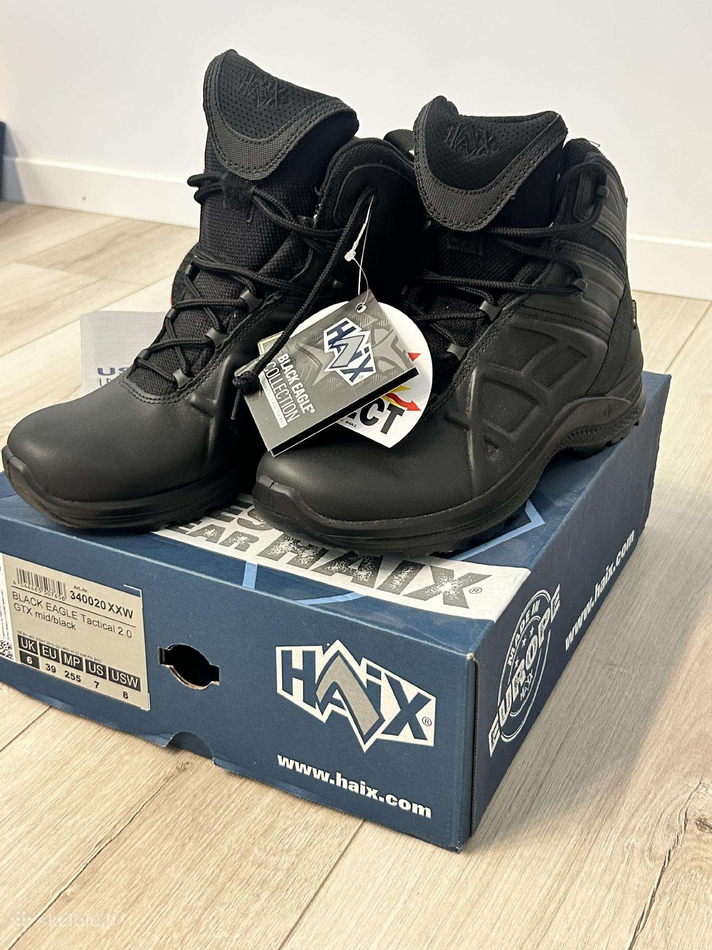Haix Black Eagle Tactical 2.0 Gtx Mid 39 dydis