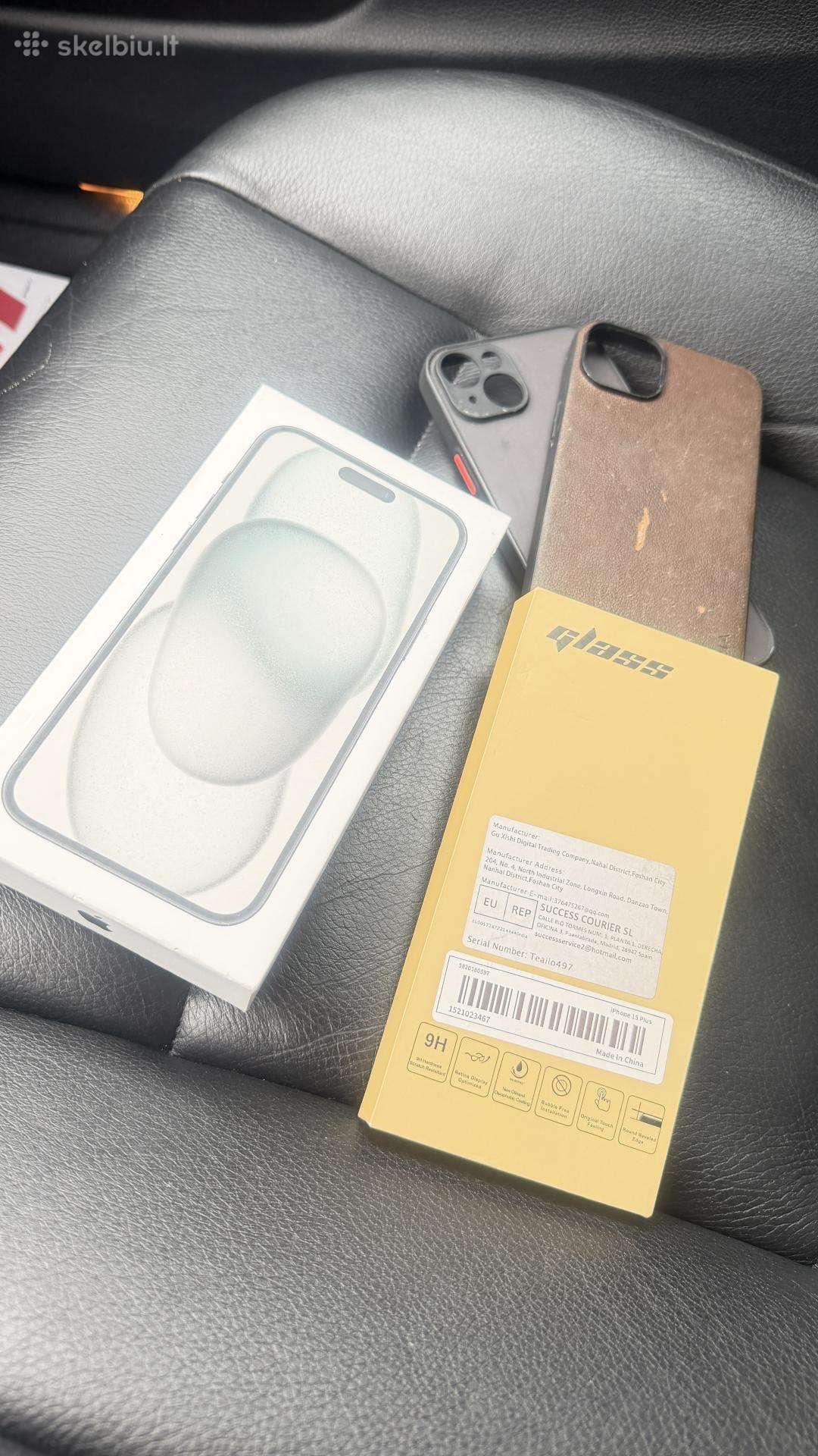 Parduodu iPhone 15 Plus 128