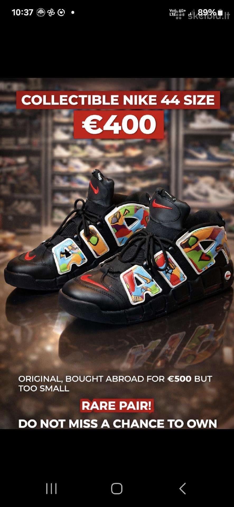 Nike Air original,sport44 išmiera,nauji,kolekcinis